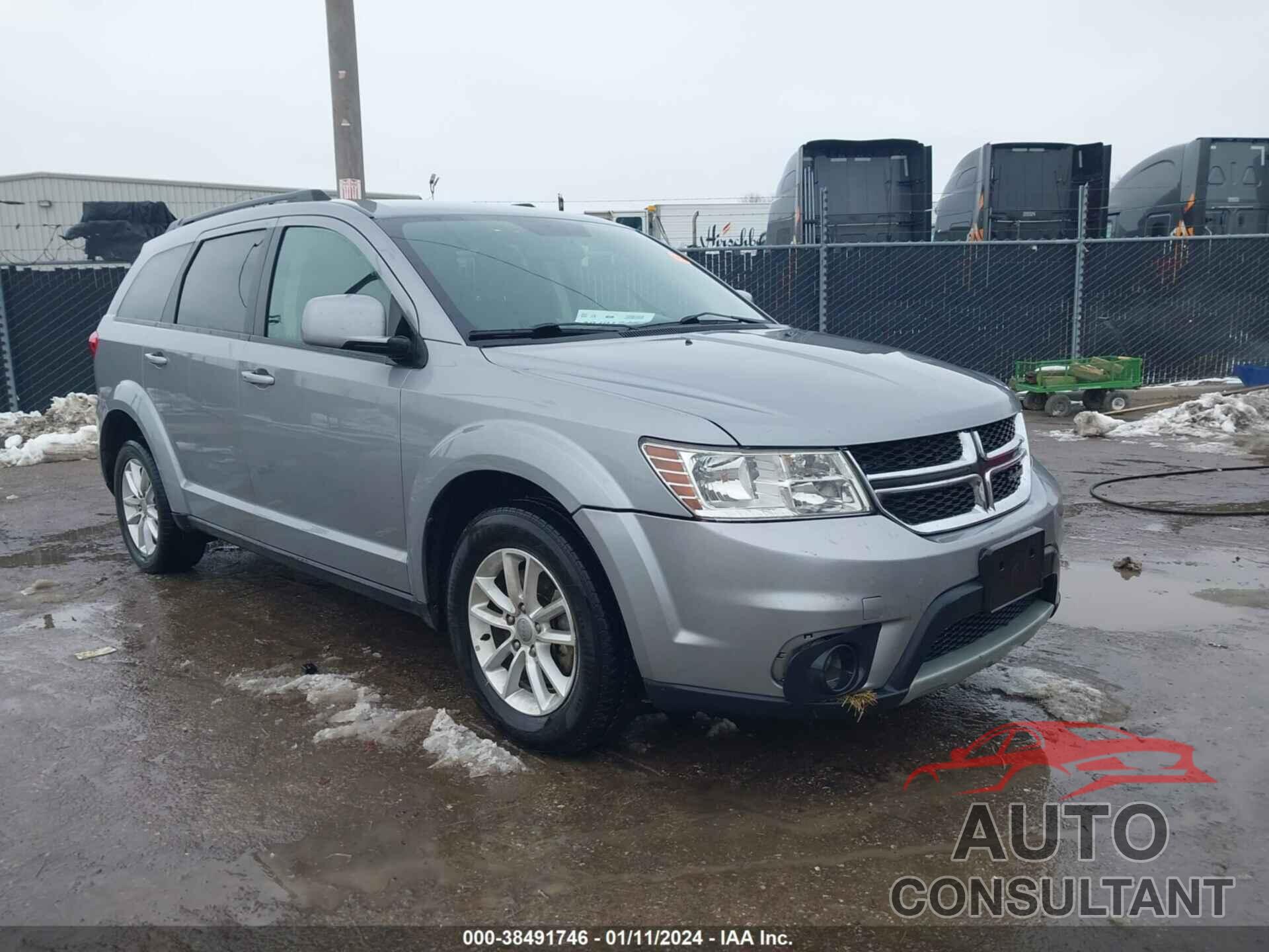 DODGE JOURNEY 2016 - 3C4PDCBGXGT122652