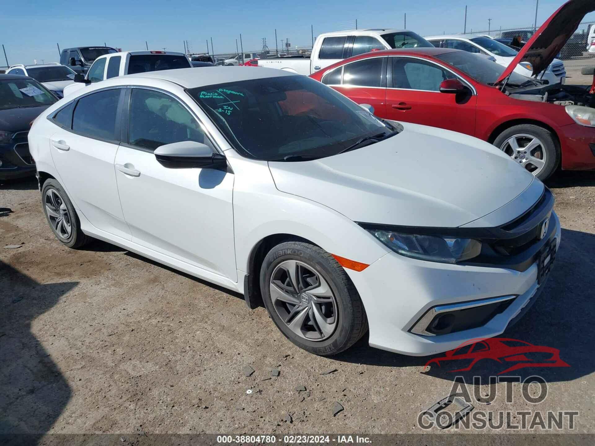 HONDA CIVIC 2020 - 19XFC2F61LE017720