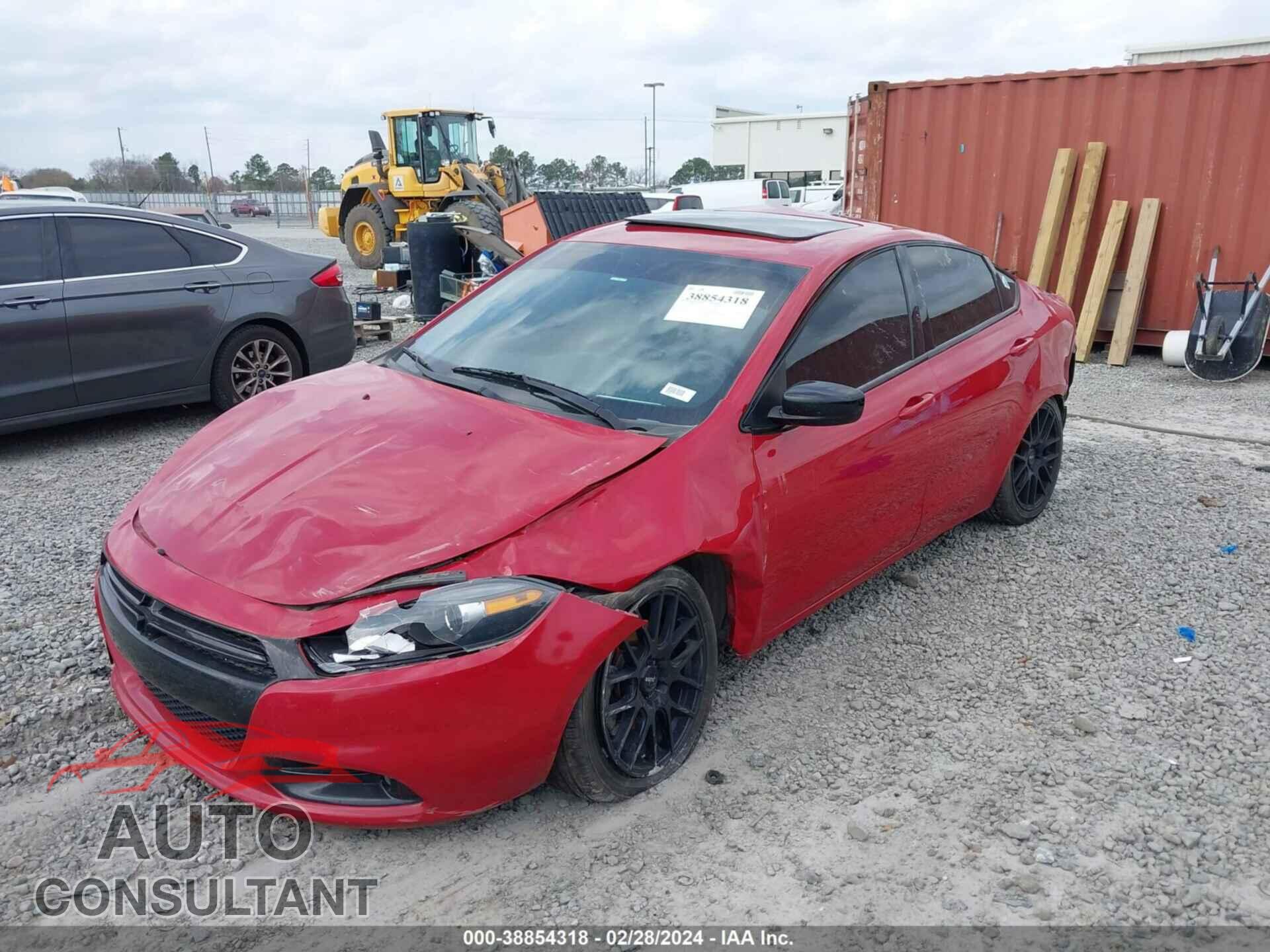 DODGE DART 2016 - 1C3CDFBB3GD578328