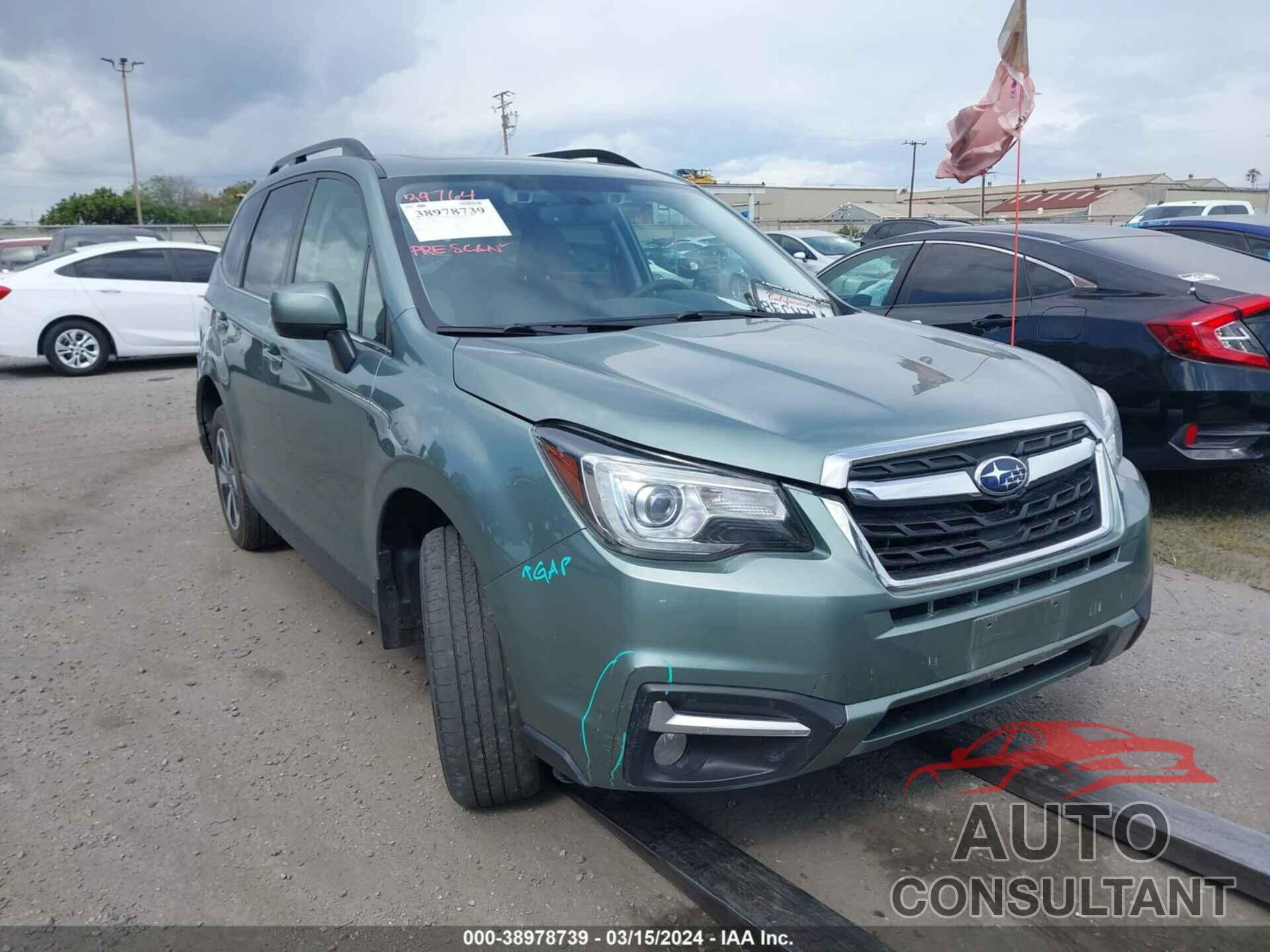 SUBARU FORESTER 2018 - JF2SJARC4JH584738