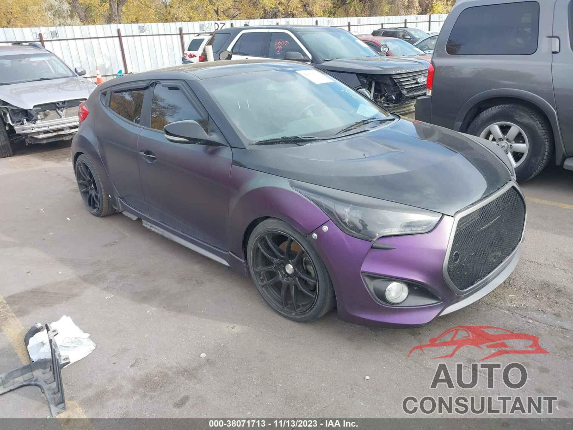 HYUNDAI VELOSTER 2016 - KMHTC6AE8GU300580