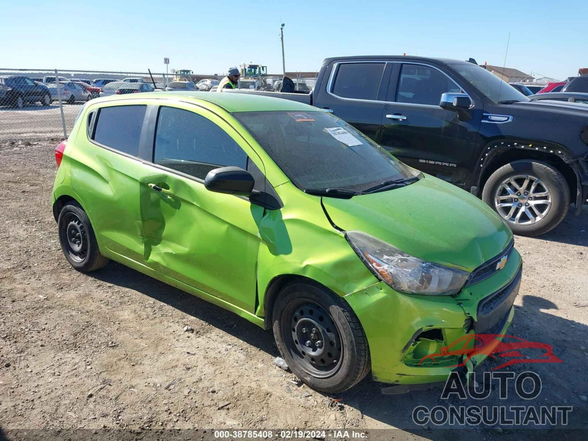 CHEVROLET SPARK 2016 - KL8CB6SA1GC543469