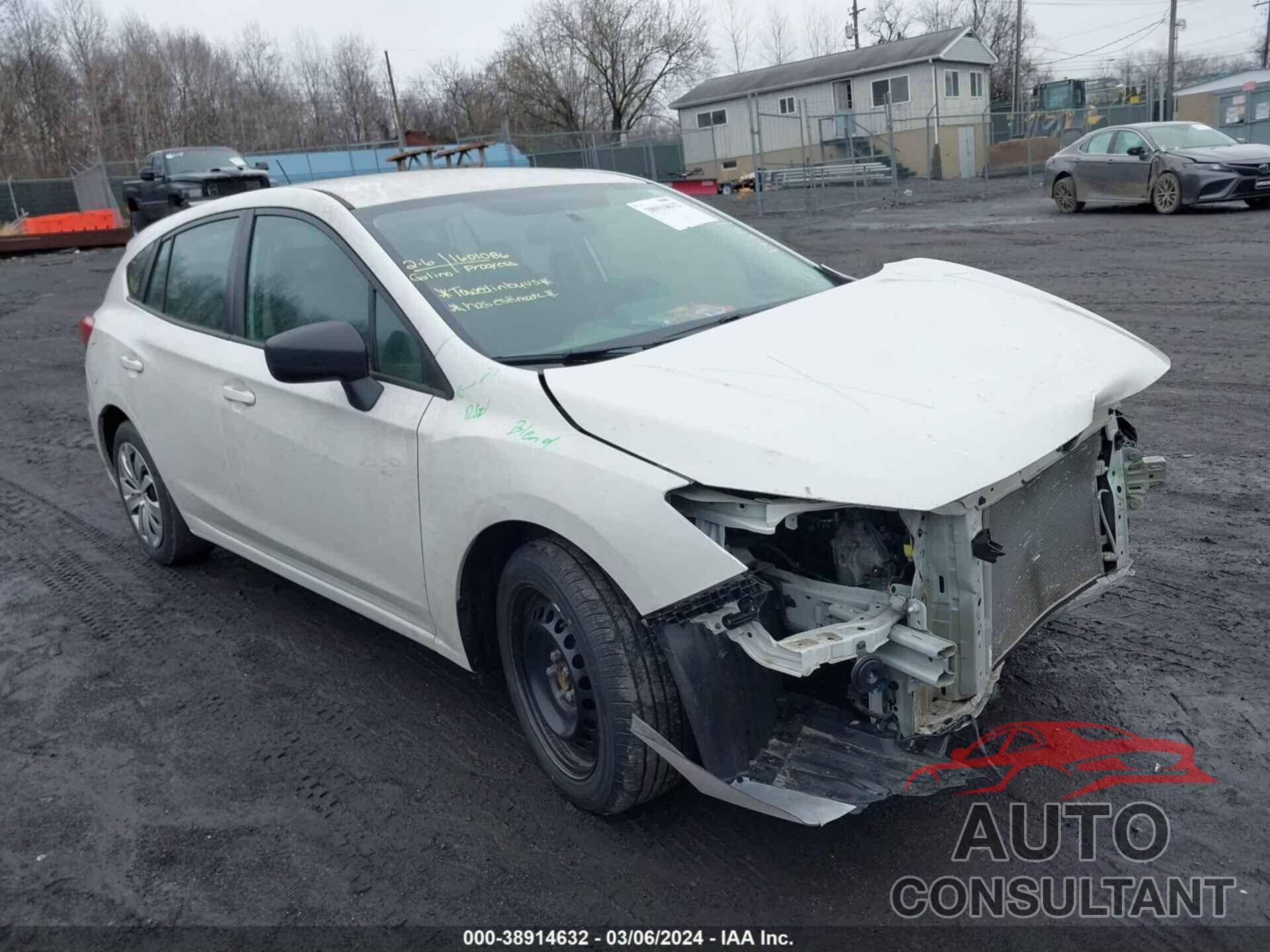 SUBARU IMPREZA 2019 - 4S3GTAA61K1723500