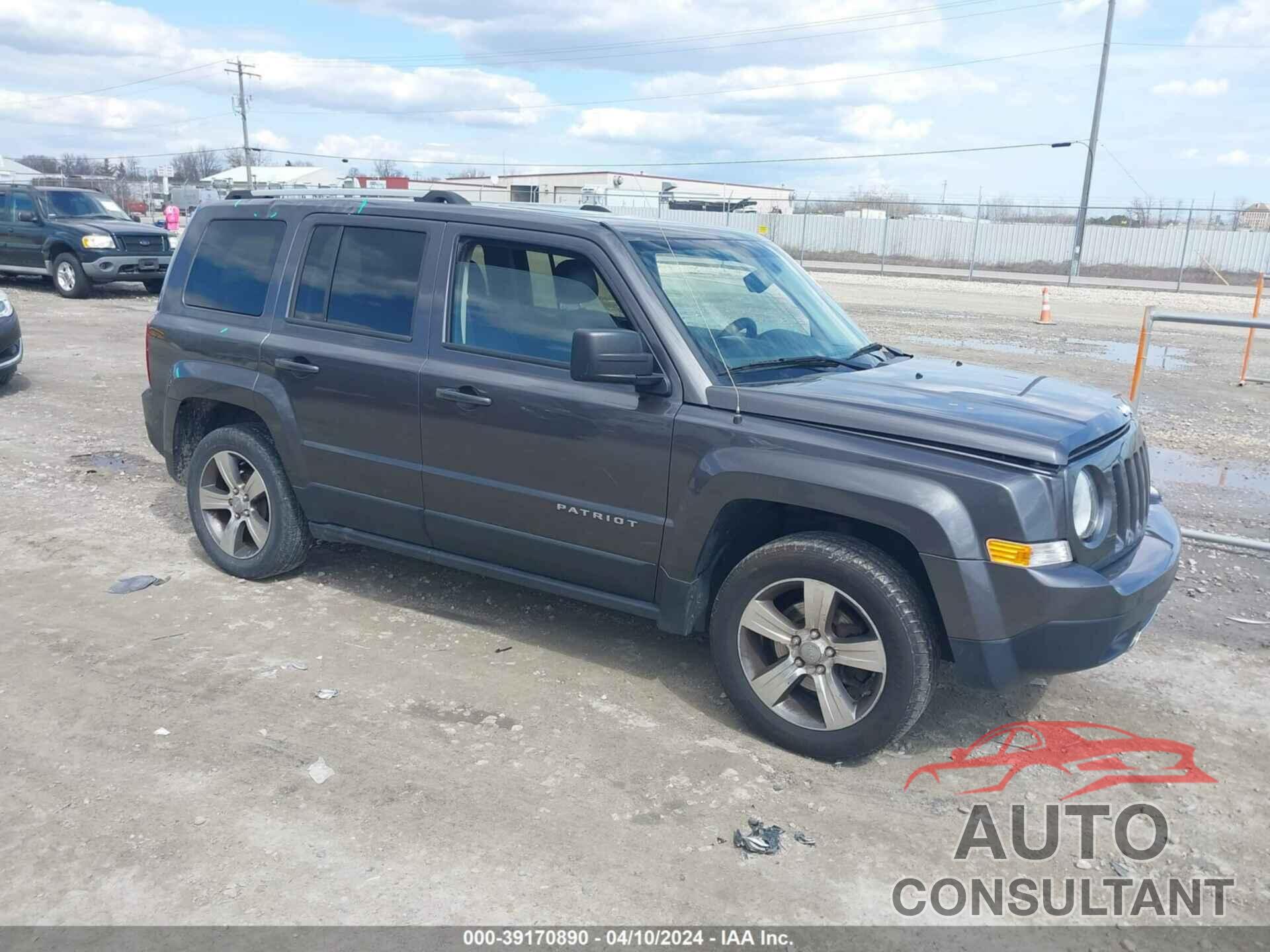 JEEP PATRIOT 2017 - 1C4NJPFA6HD171271