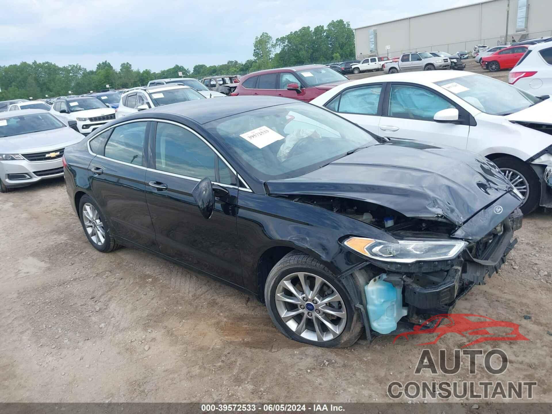 FORD FUSION 2017 - 3FA6P0HD2HR263654