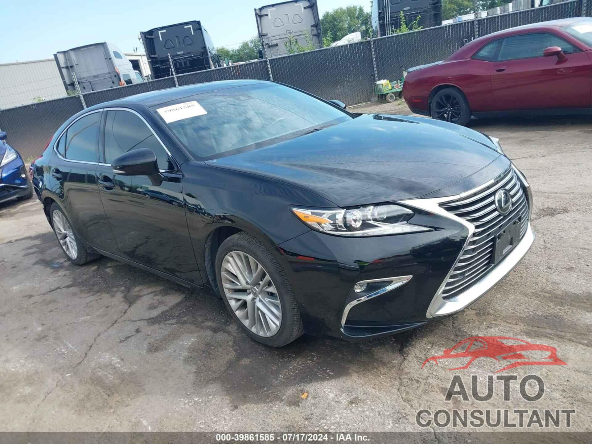 LEXUS ES 350 2017 - JTHBK1GG2H2249703