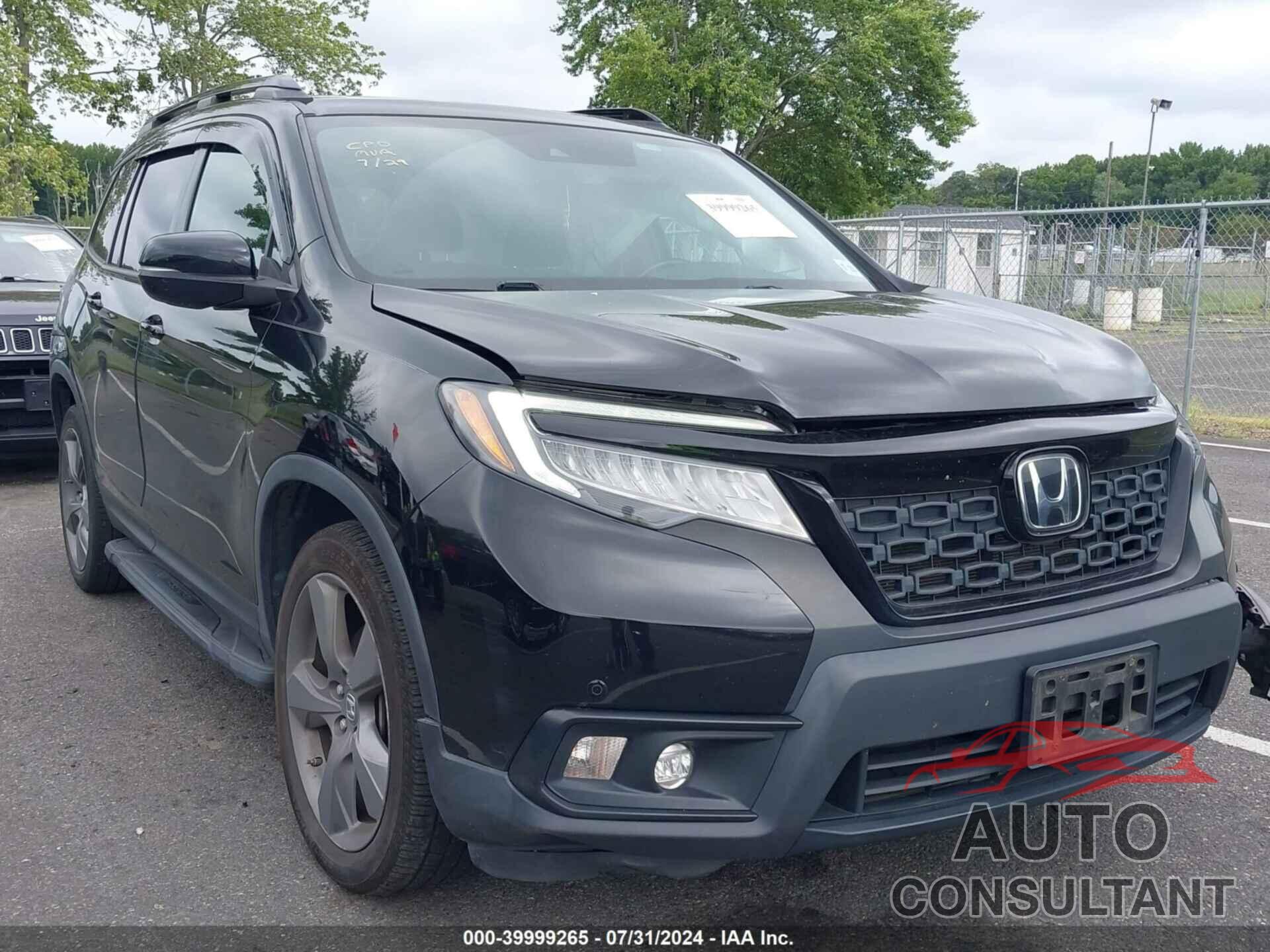 HONDA PASSPORT 2020 - 5FNYF8H90LB000413