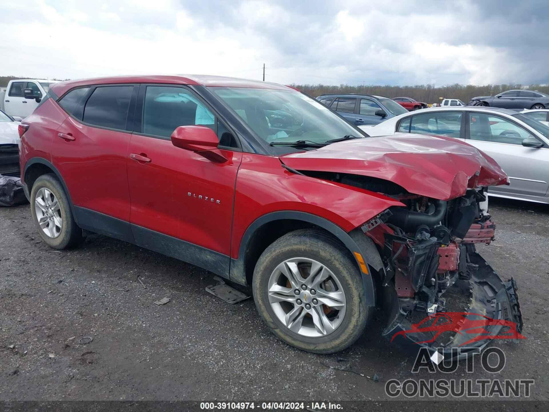 CHEVROLET BLAZER 2019 - 3GNKBBRA1KS672999