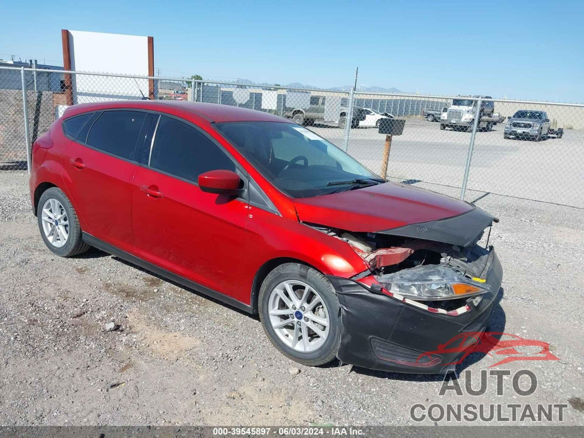 FORD FOCUS 2018 - 1FADP3K20JL282918