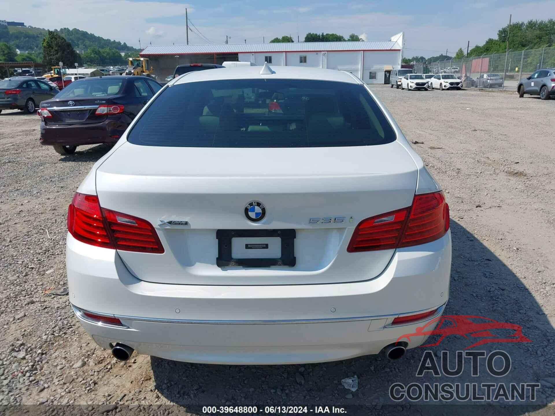 BMW 535I 2016 - WBA5B3C50GG260048