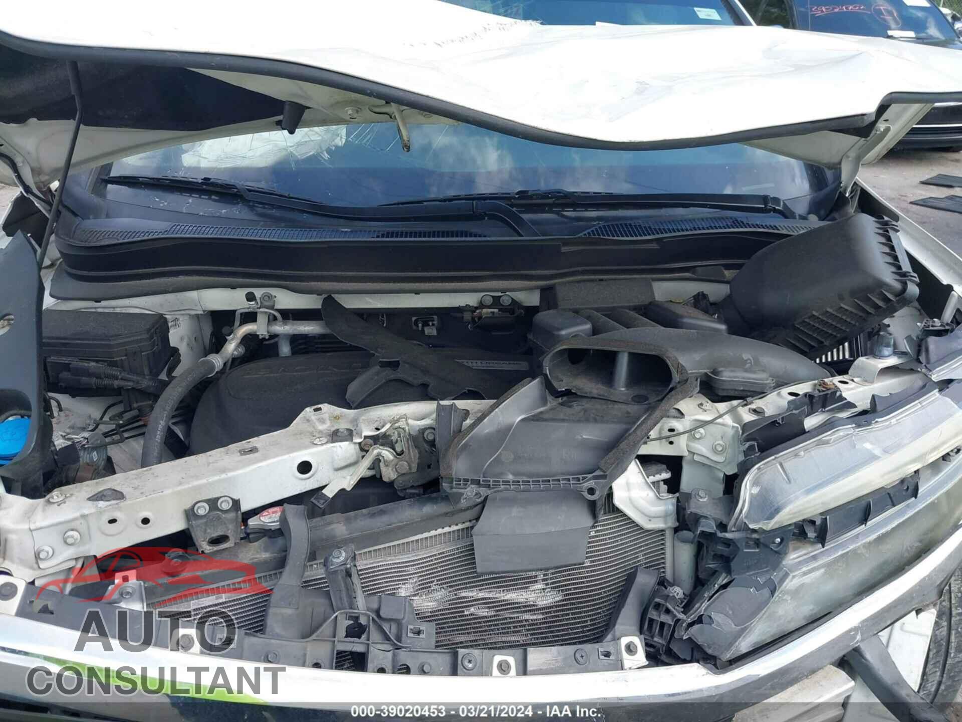 HONDA PILOT 2016 - 5FNYF5H51GB016153