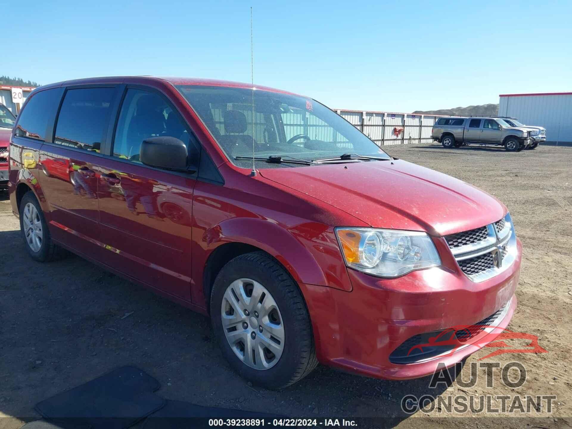 DODGE GRAND CARAVAN 2016 - 2C4RDGBG1GR218513