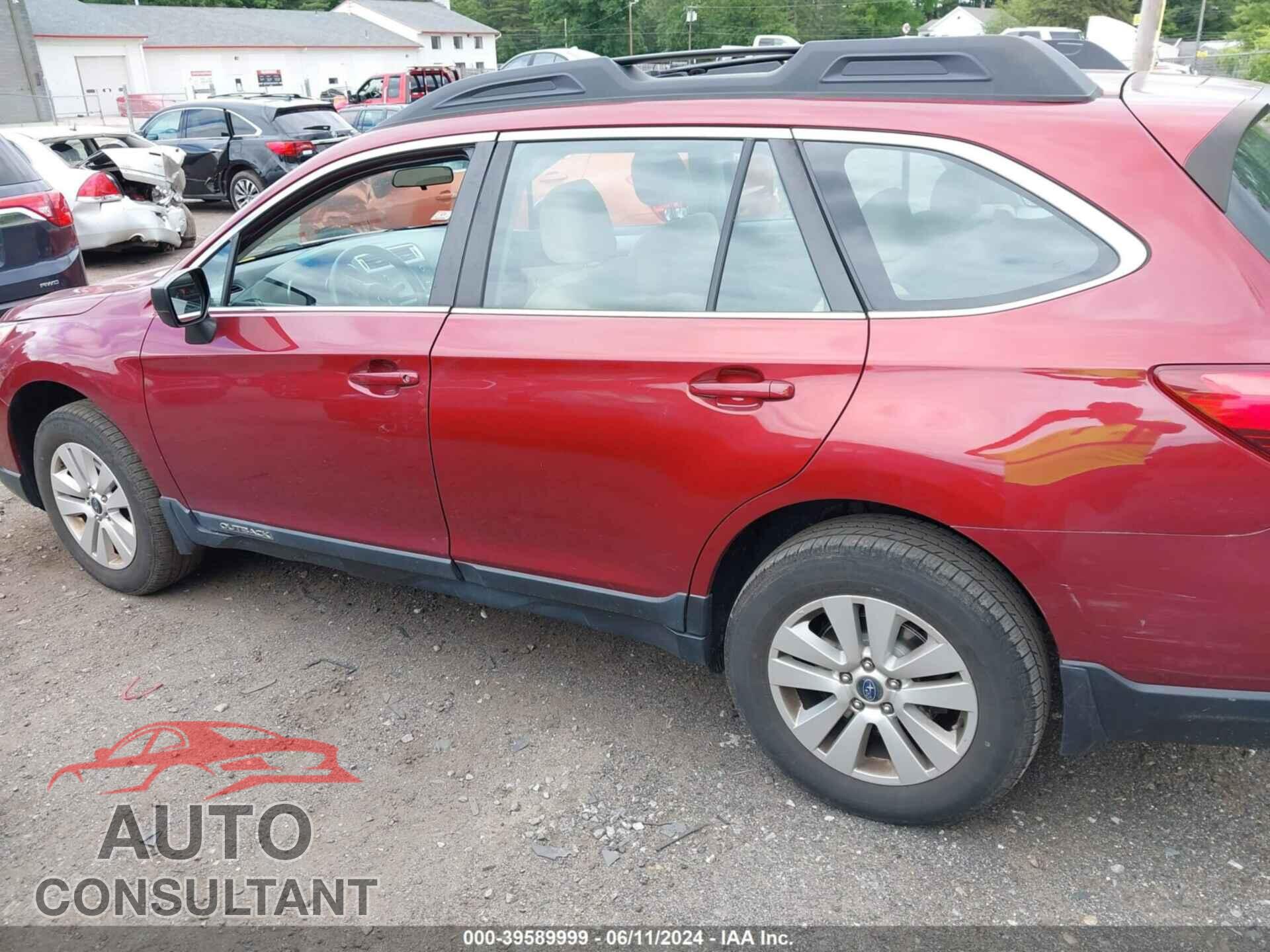 SUBARU OUTBACK 2017 - 4S4BSAAC5H3334077