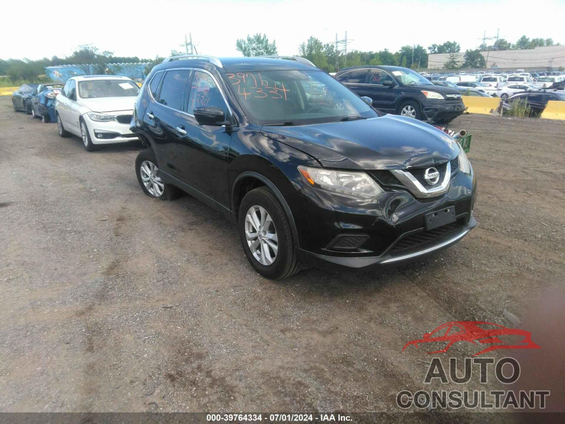 NISSAN ROGUE 2016 - KNMAT2MV0GP621091