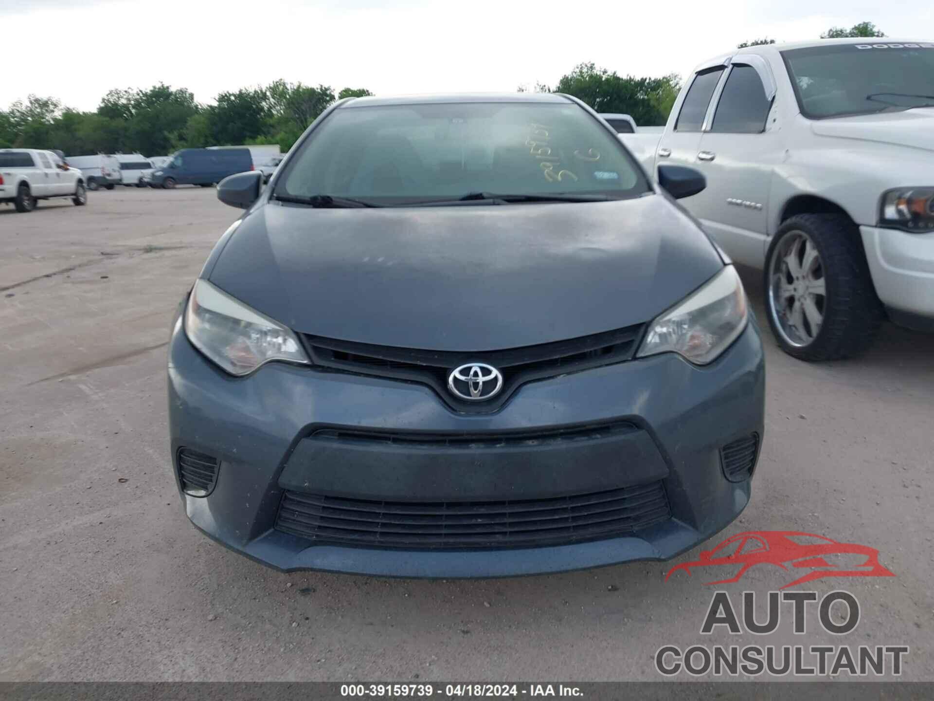 TOYOTA COROLLA 2016 - 5YFBURHE2GP563150