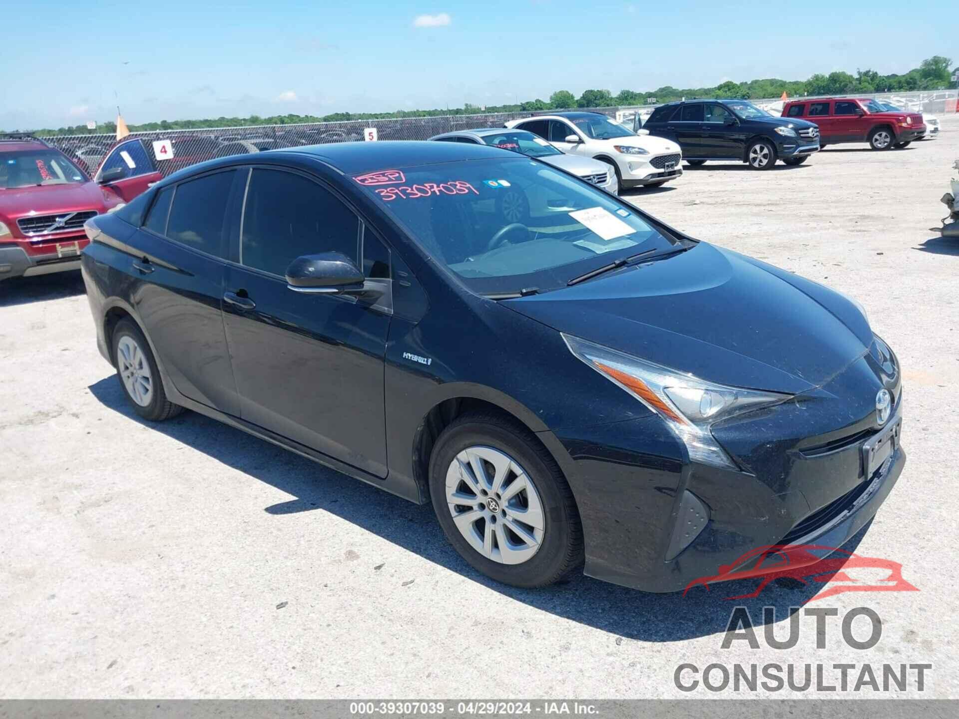 TOYOTA PRIUS 2016 - JTDKBRFU4G3503573