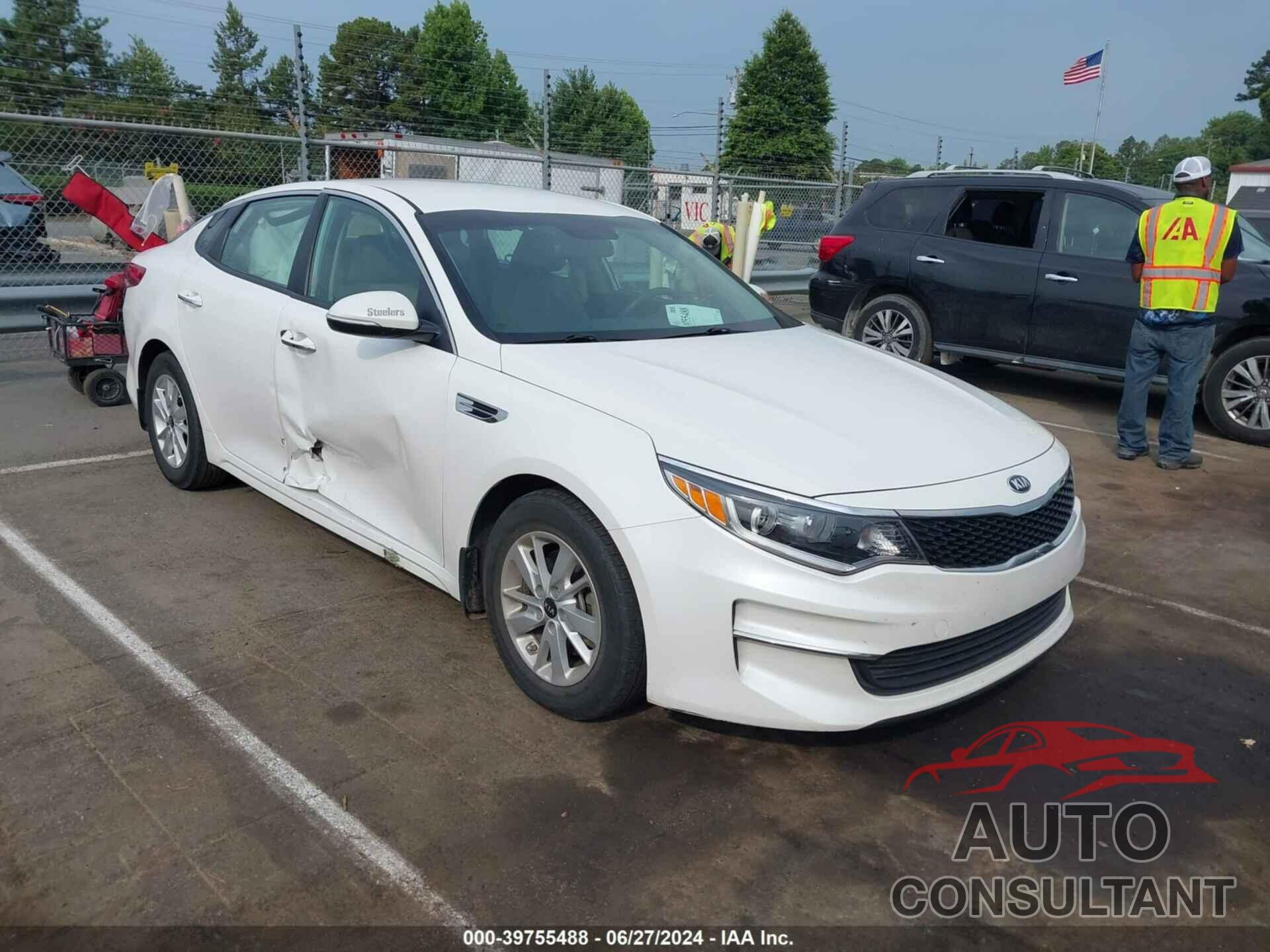 KIA OPTIMA 2016 - KNAGT4L37G5084413