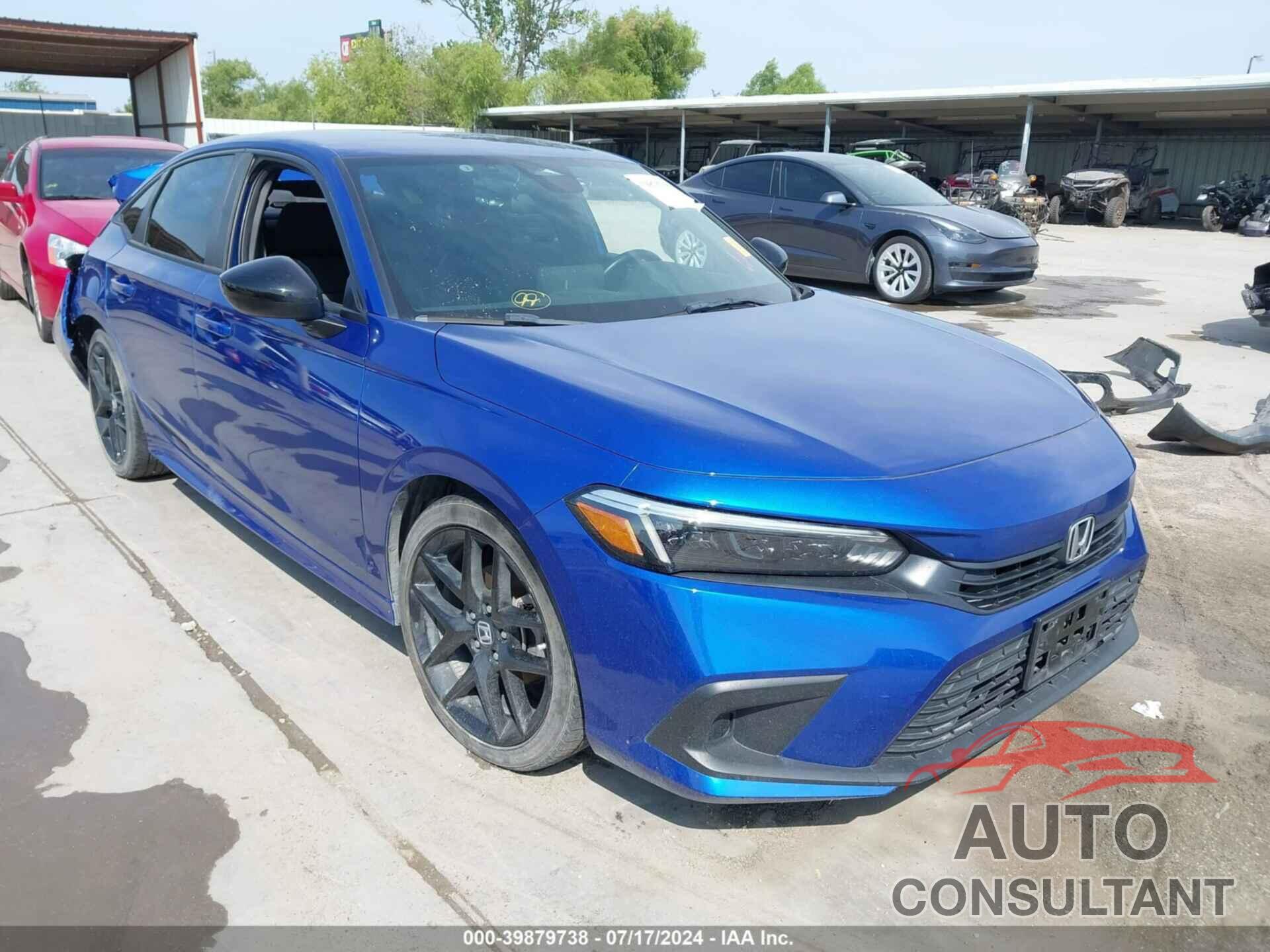 HONDA CIVIC 2022 - 2HGFE2F55NH515610