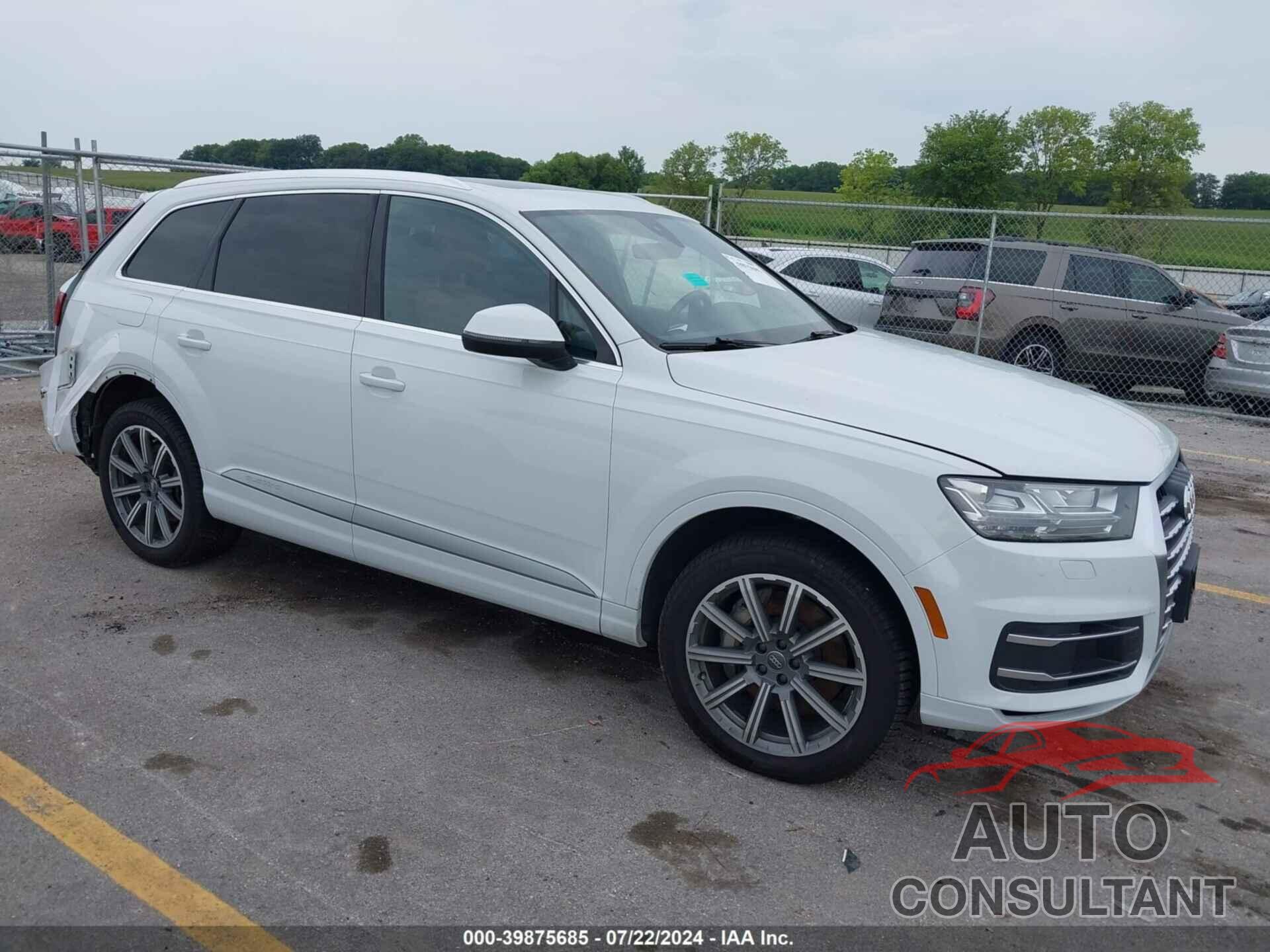 AUDI Q7 2017 - WA1LHAF76HD047094