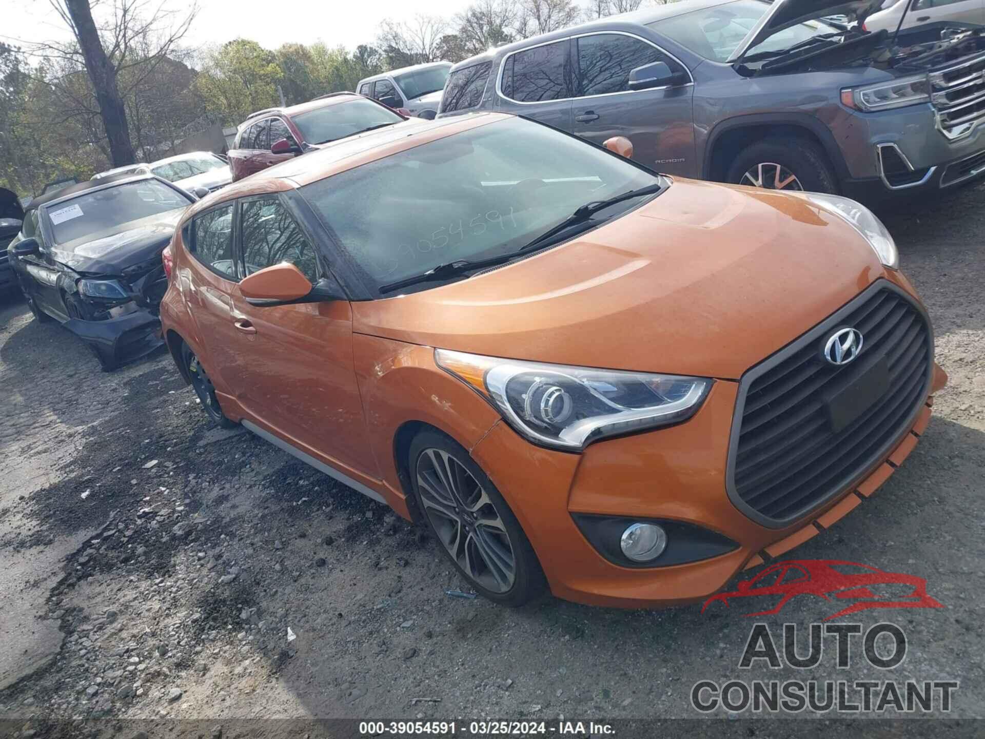 HYUNDAI VELOSTER 2017 - KMHTC6AE0HU308545