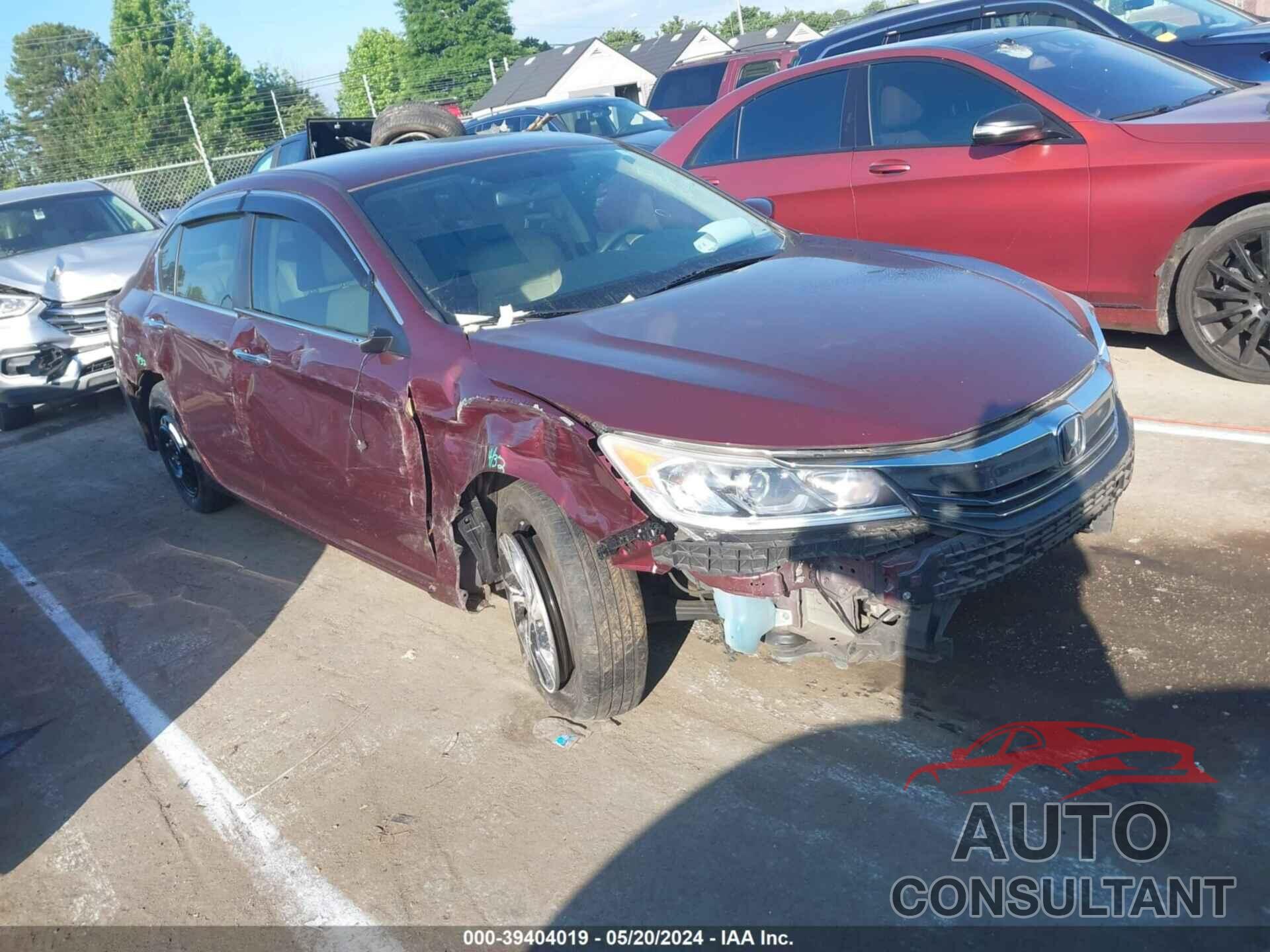 HONDA ACCORD 2017 - 1HGCR2F37HA087905