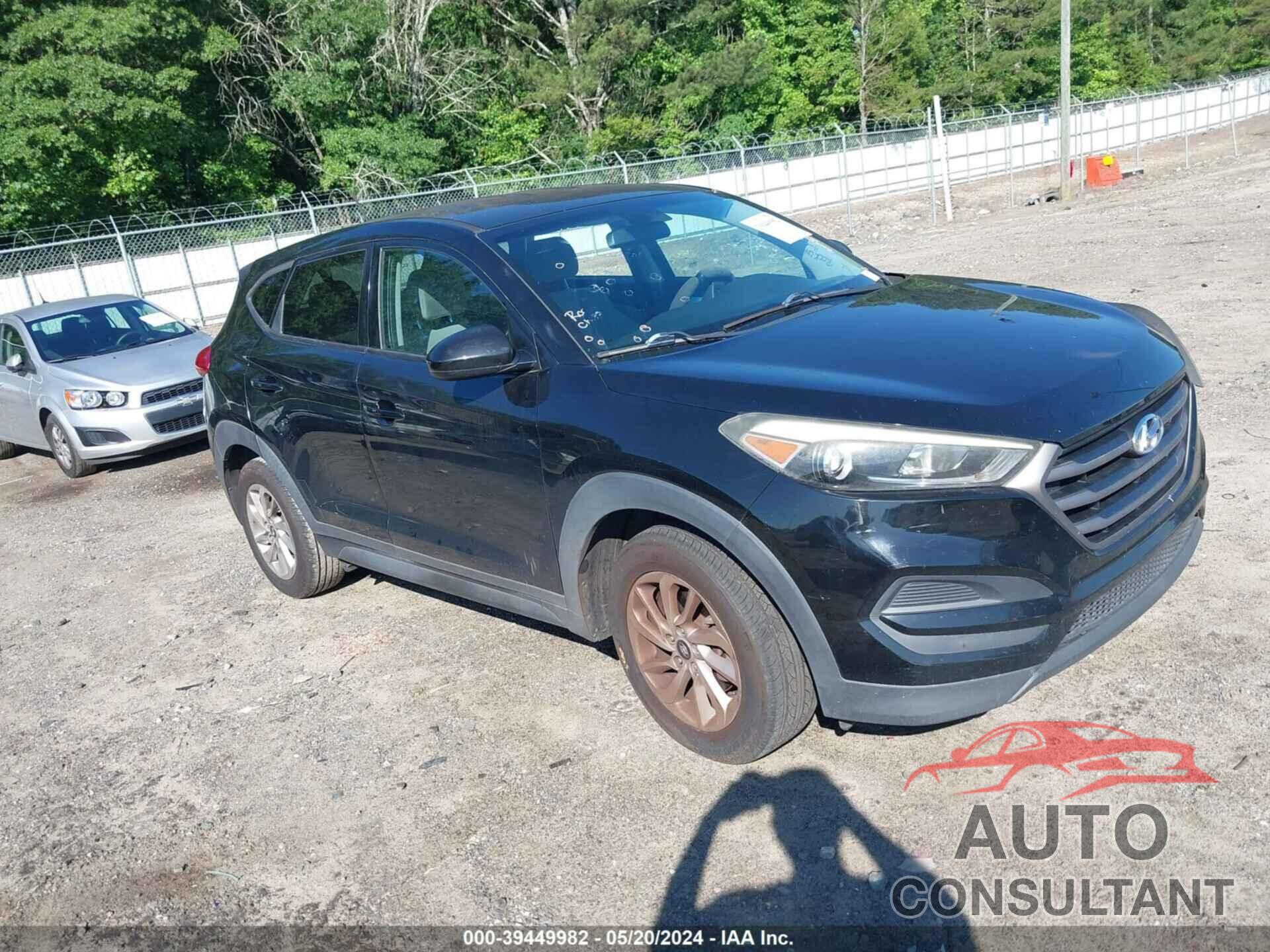 HYUNDAI TUCSON 2016 - KM8J23A49GU042392