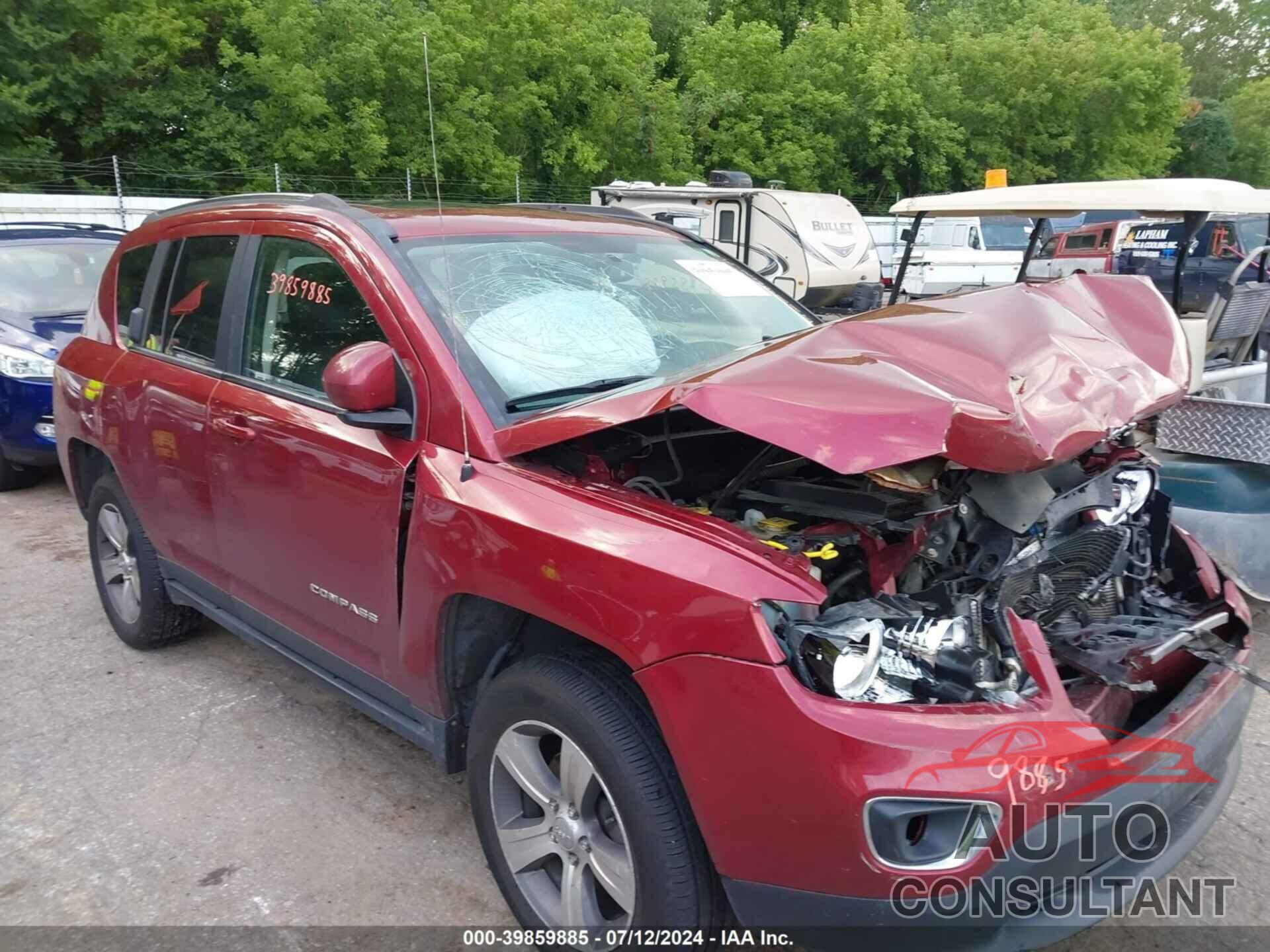 JEEP COMPASS 2017 - 1C4NJDEB7HD109659