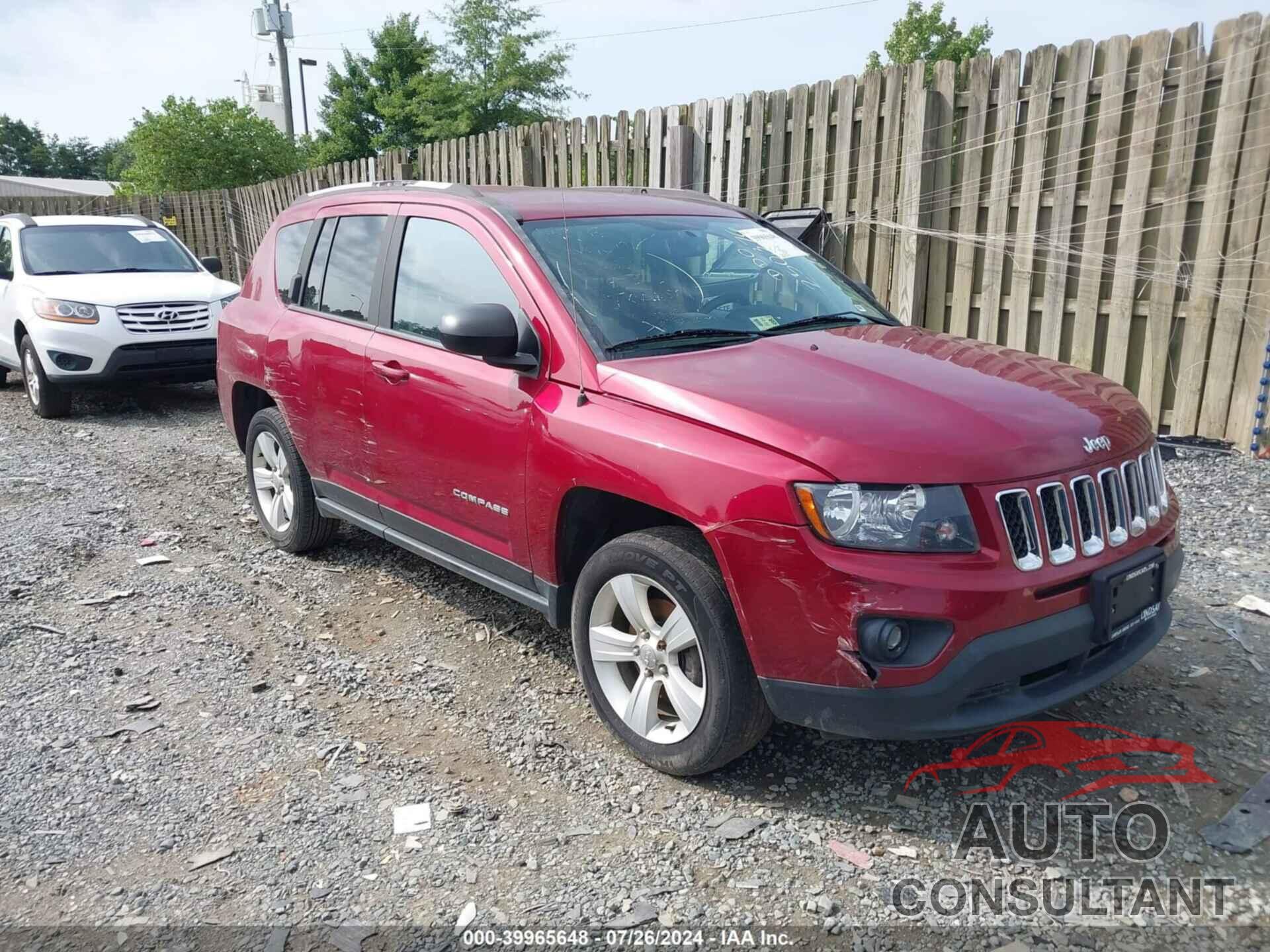 JEEP COMPASS 2016 - 1C4NJCBA5GD705583