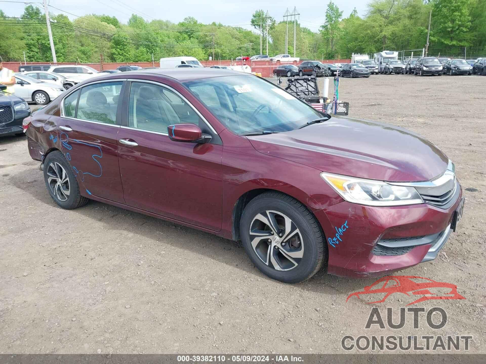 HONDA ACCORD 2016 - 1HGCR2F39GA248463