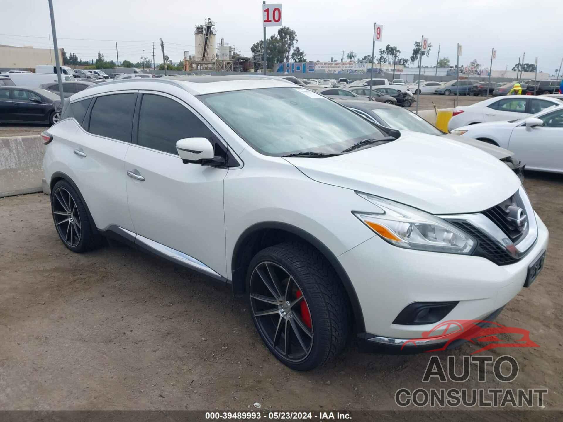 NISSAN MURANO 2017 - 5N1AZ2MG3HN195485