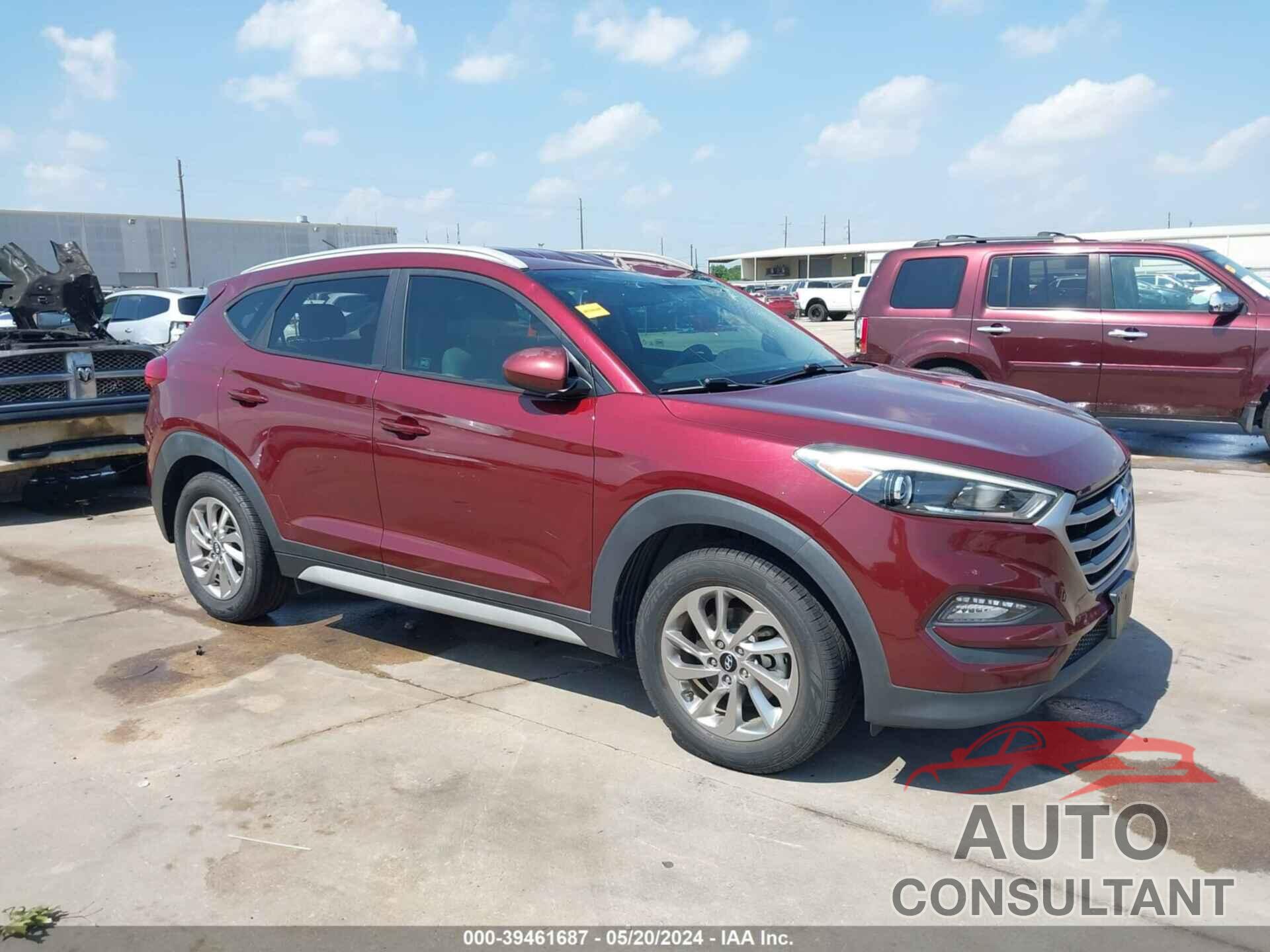 HYUNDAI TUCSON 2017 - KM8J33A48HU501359