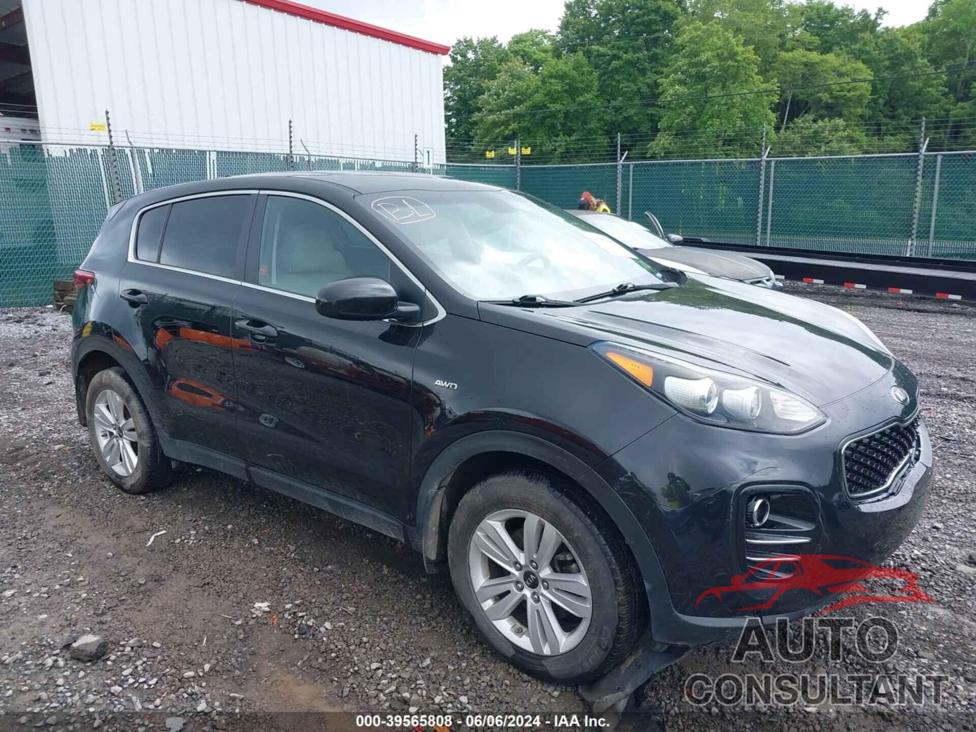 KIA SPORTAGE 2019 - KNDPMCAC1K7609265