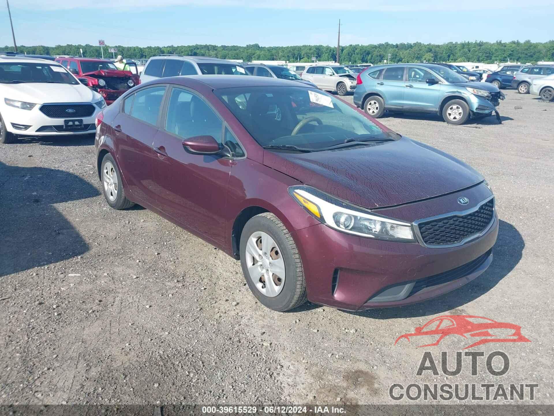 KIA FORTE 2017 - 3KPFL4A78HE015420