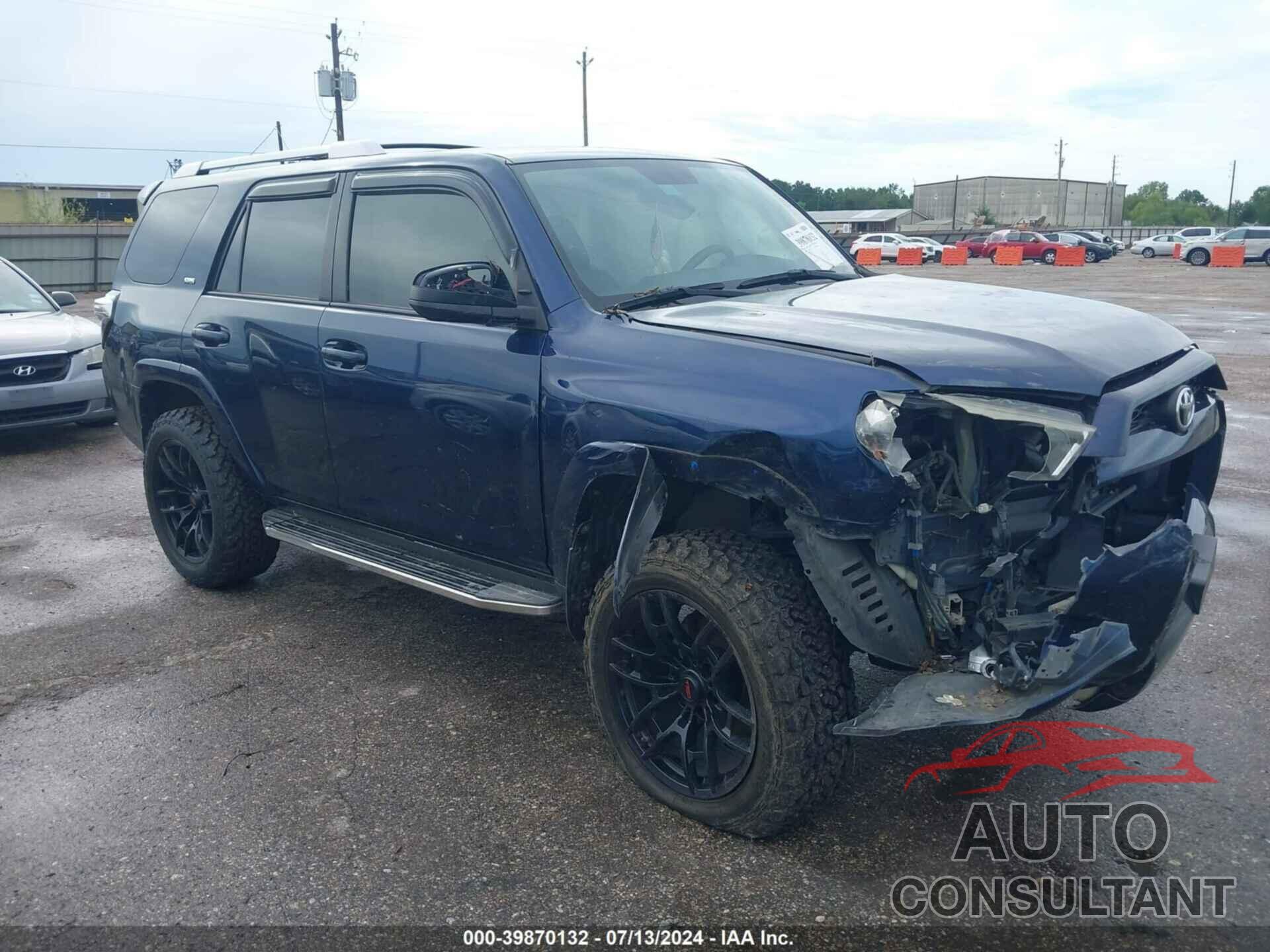 TOYOTA 4RUNNER 2018 - JTEBU5JR9J5605092