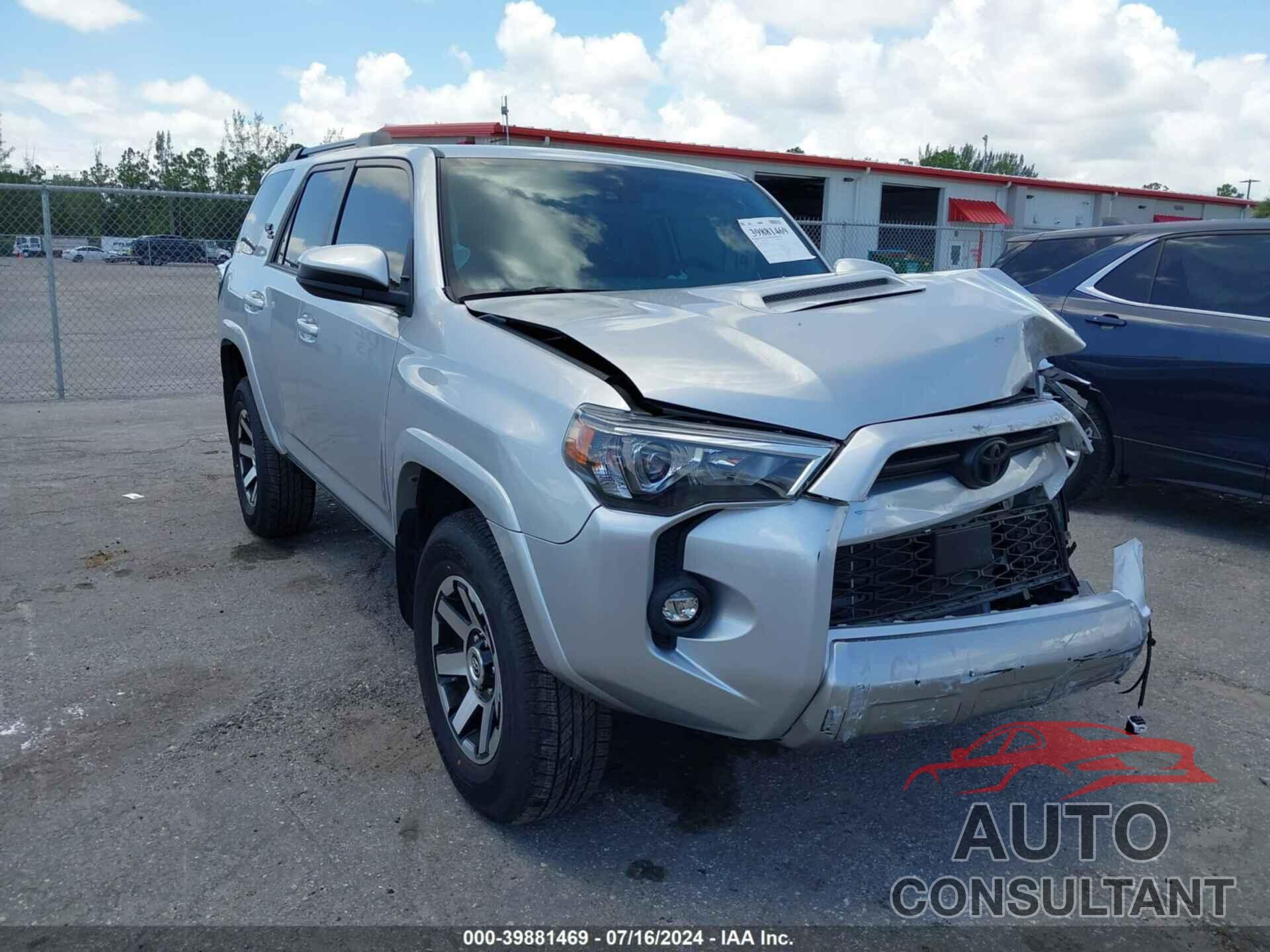 TOYOTA 4RUNNER 2022 - JTEPU5JR9N6085255