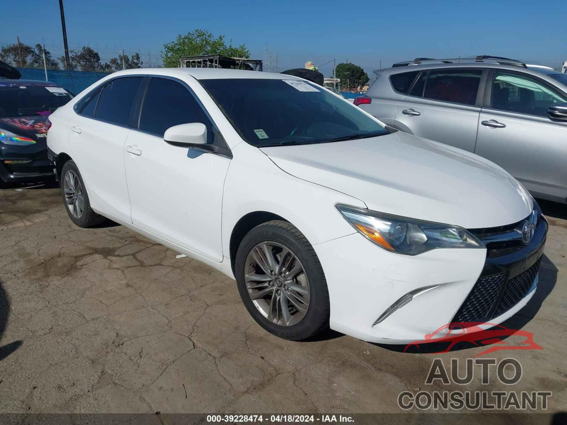 TOYOTA CAMRY 2016 - 4T1BF1FK6GU245065