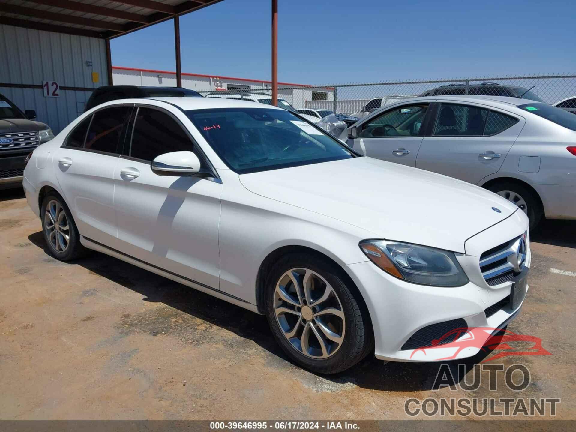 MERCEDES-BENZ C 300 2017 - 55SWF4JB2HU193652