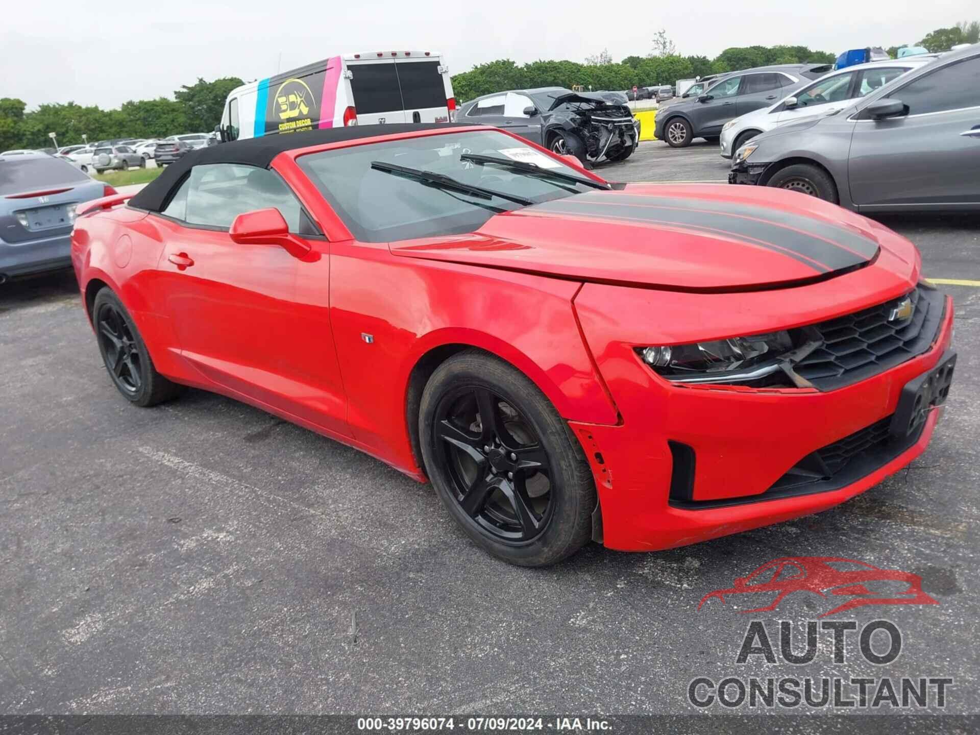 CHEVROLET CAMARO 2020 - 1G1FB3DX2L0110218