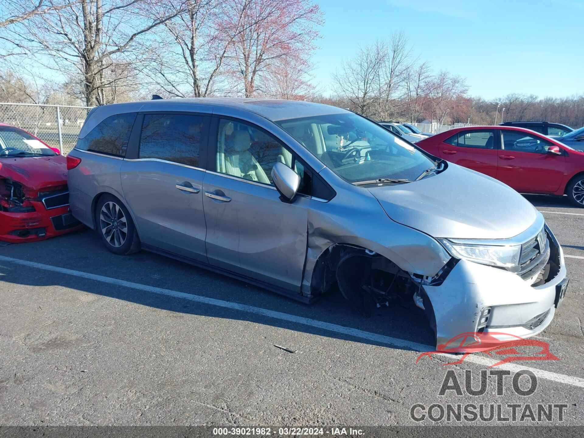 HONDA ODYSSEY 2022 - 5FNRL6H77NB059669