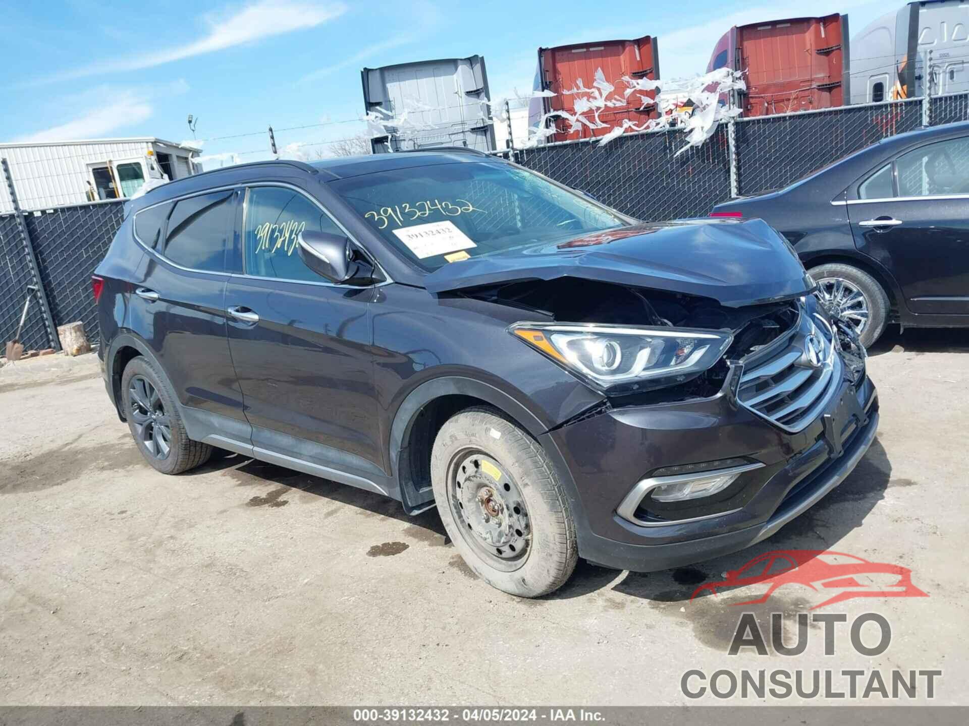 HYUNDAI SANTA FE SPORT 2017 - 5XYZWDLAXHG462251