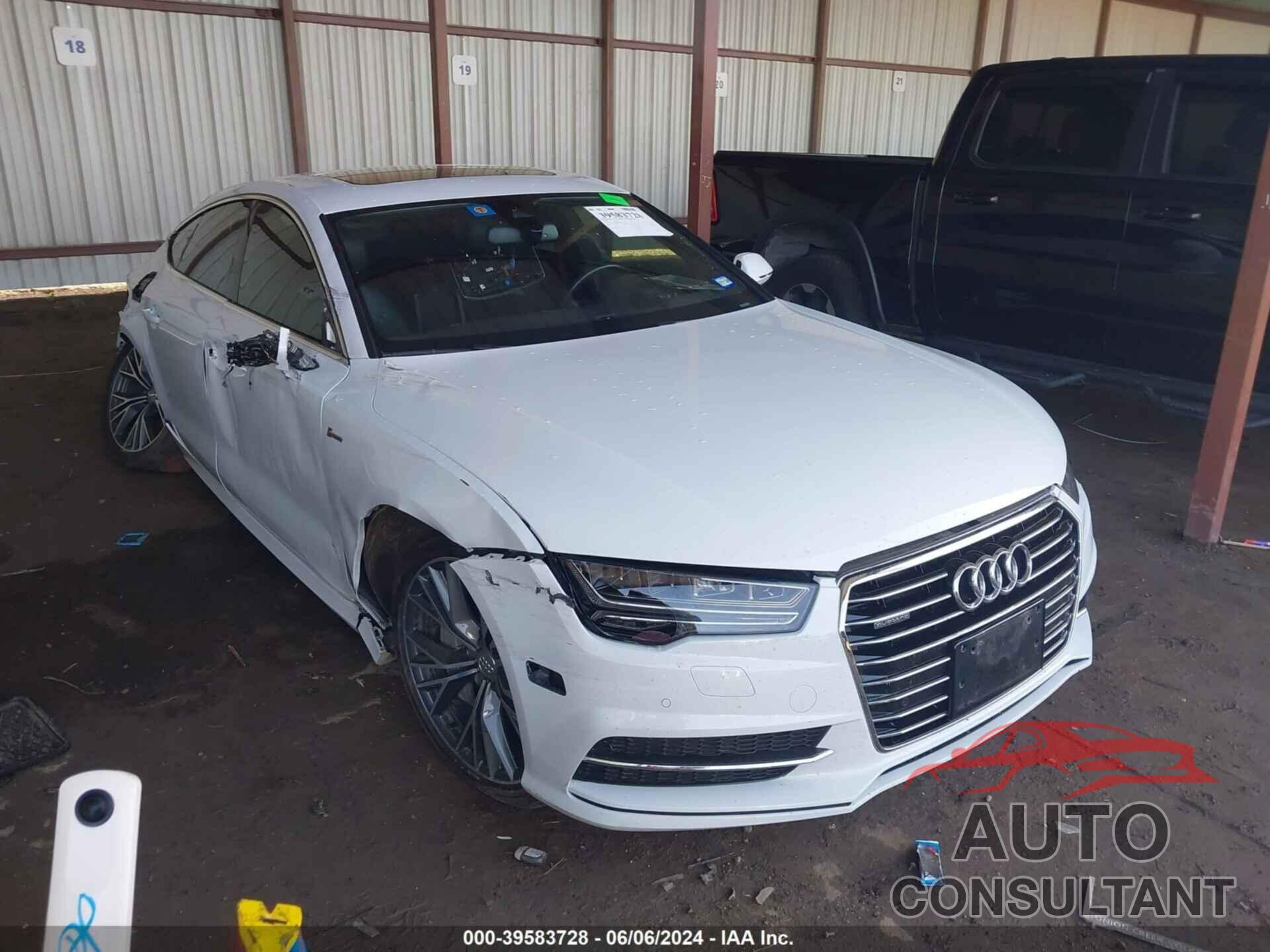 AUDI A7 2017 - WAU22AFC4HN042046