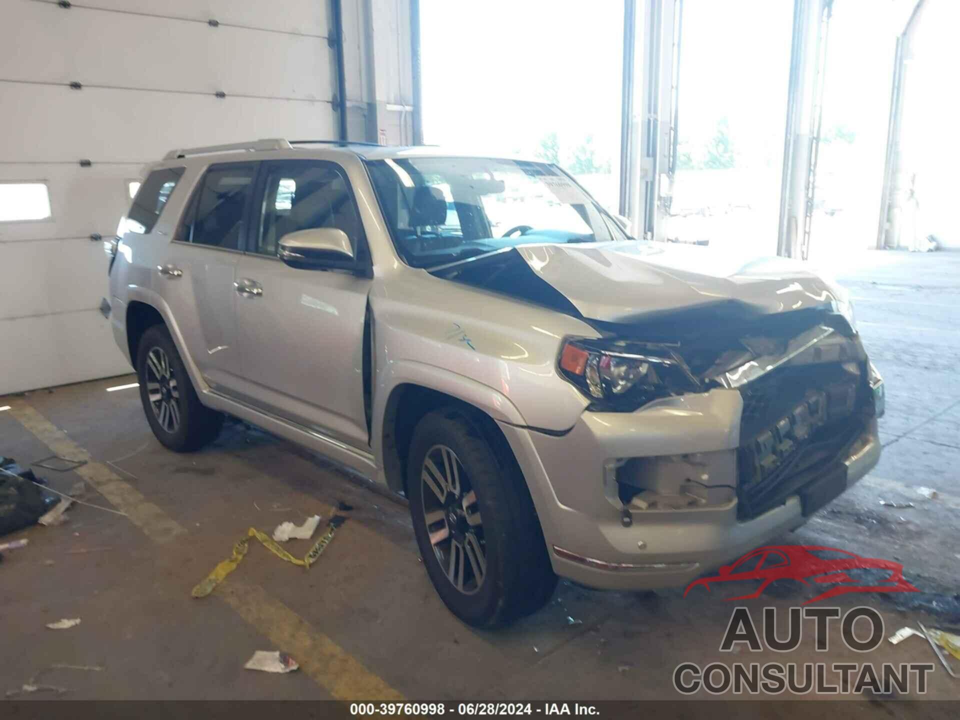 TOYOTA 4RUNNER 2016 - JTEBU5JR9G5280114