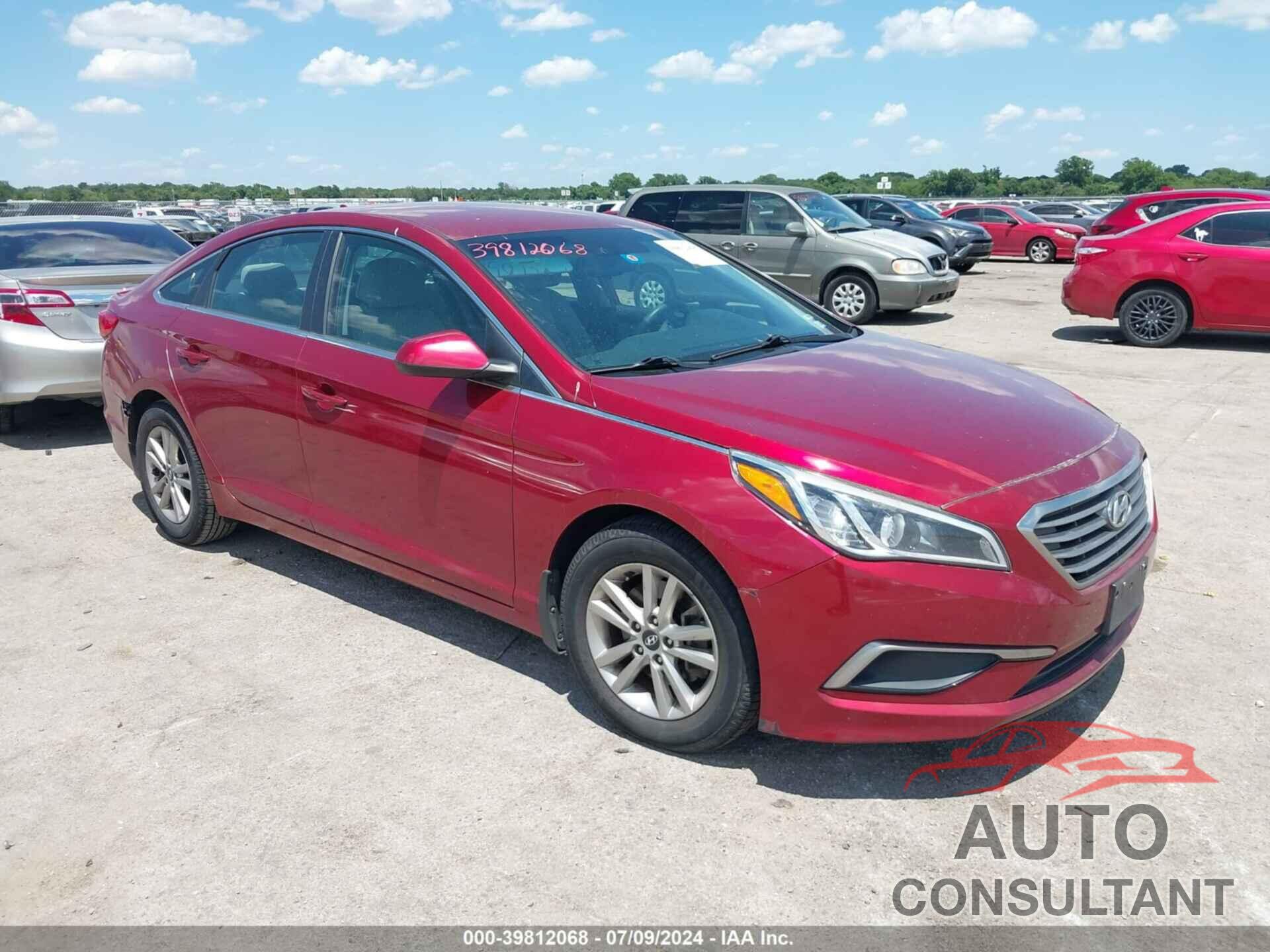 HYUNDAI SONATA 2016 - 5NPE24AF8GH331111