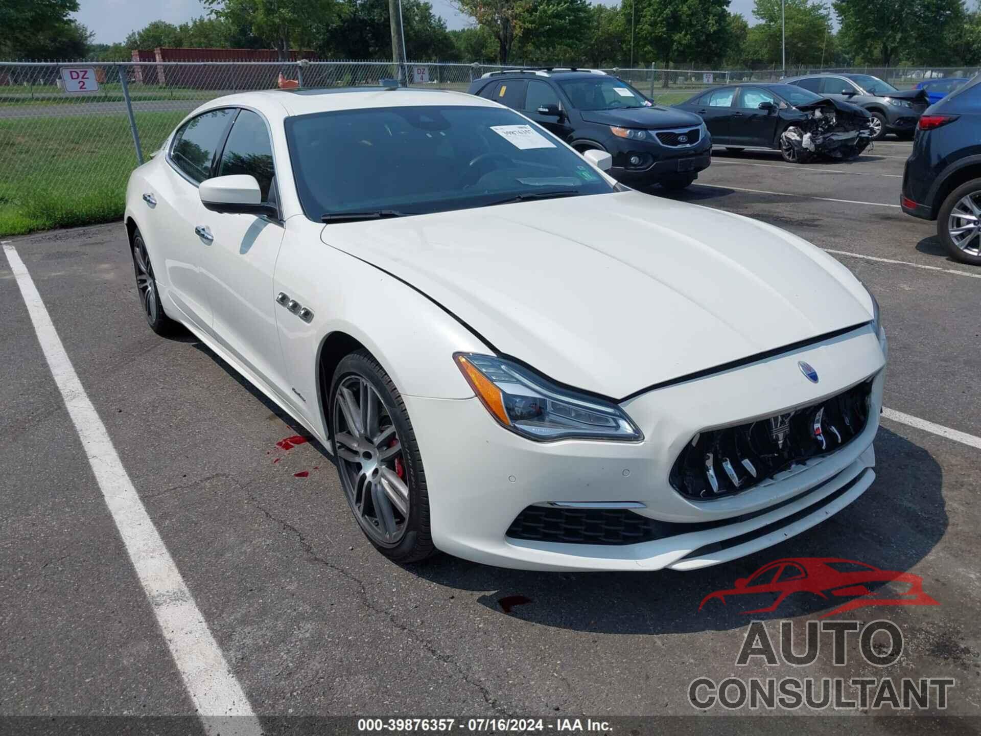 MASERATI QUATTROPORTE 2018 - ZAM56YRL6J1286573