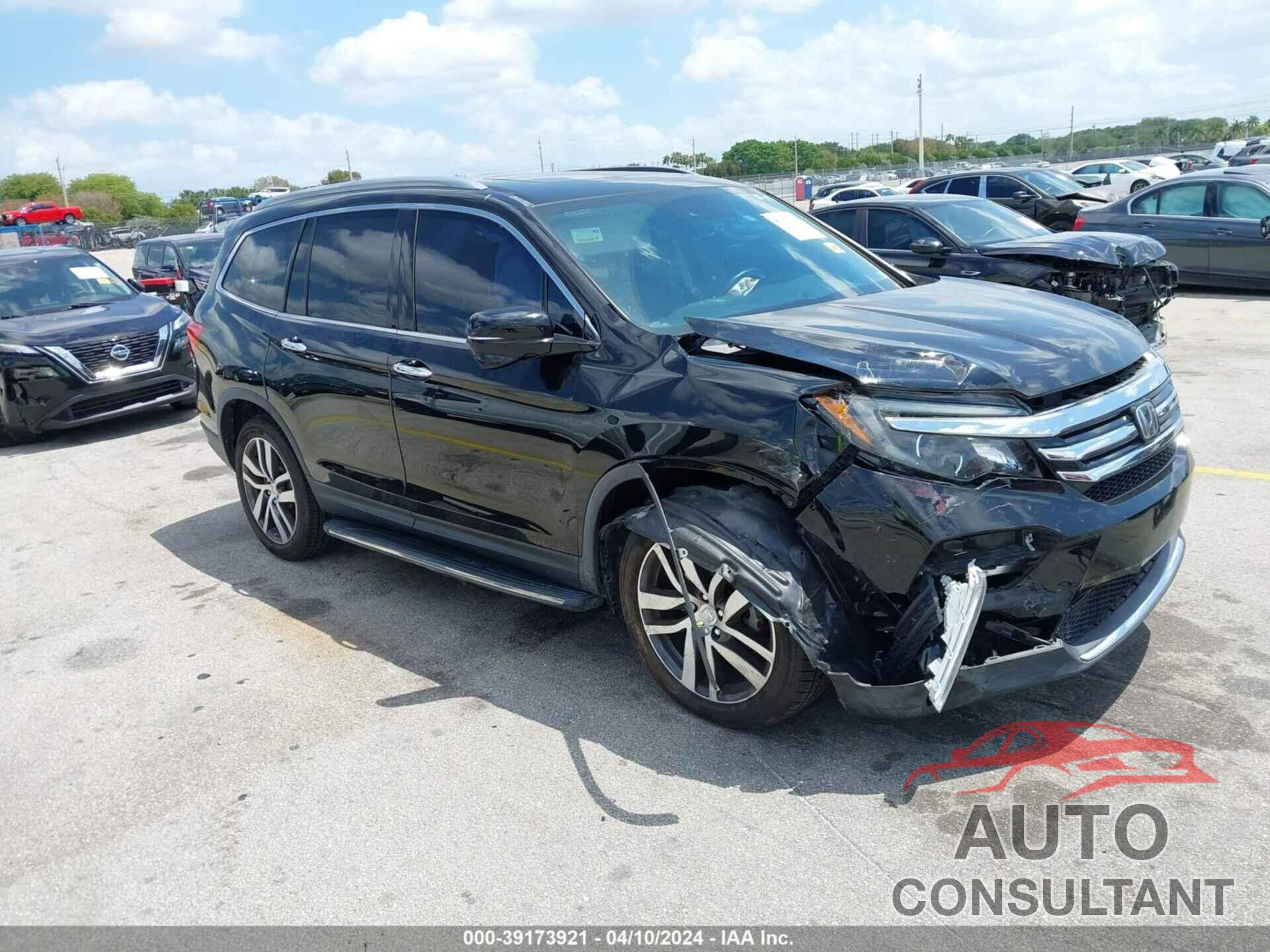 HONDA PILOT 2018 - 5FNYF6H94JB066657