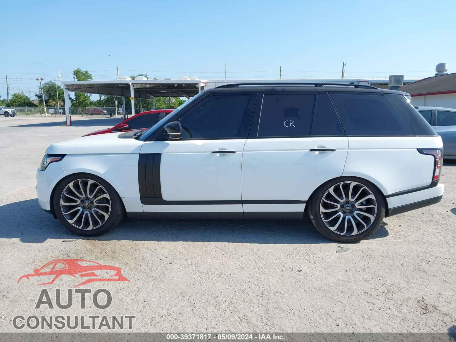 LAND ROVER RANGE ROVER 2016 - SALGS2PF3GA316021