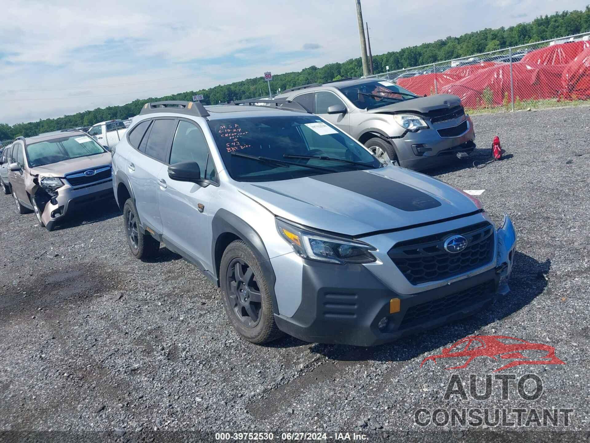 SUBARU OUTBACK 2023 - 4S4BTGUD4P3144659