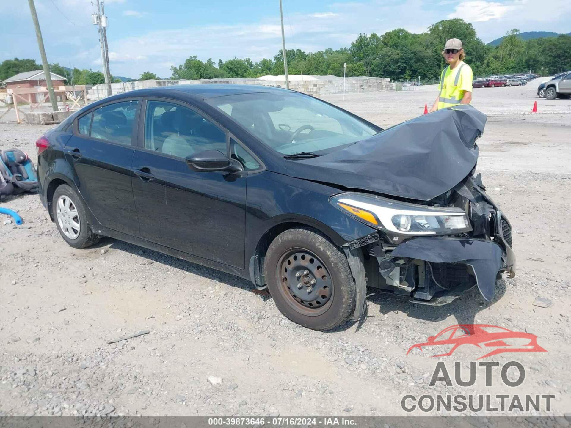 KIA FORTE 2017 - 3KPFK4A76HE020778