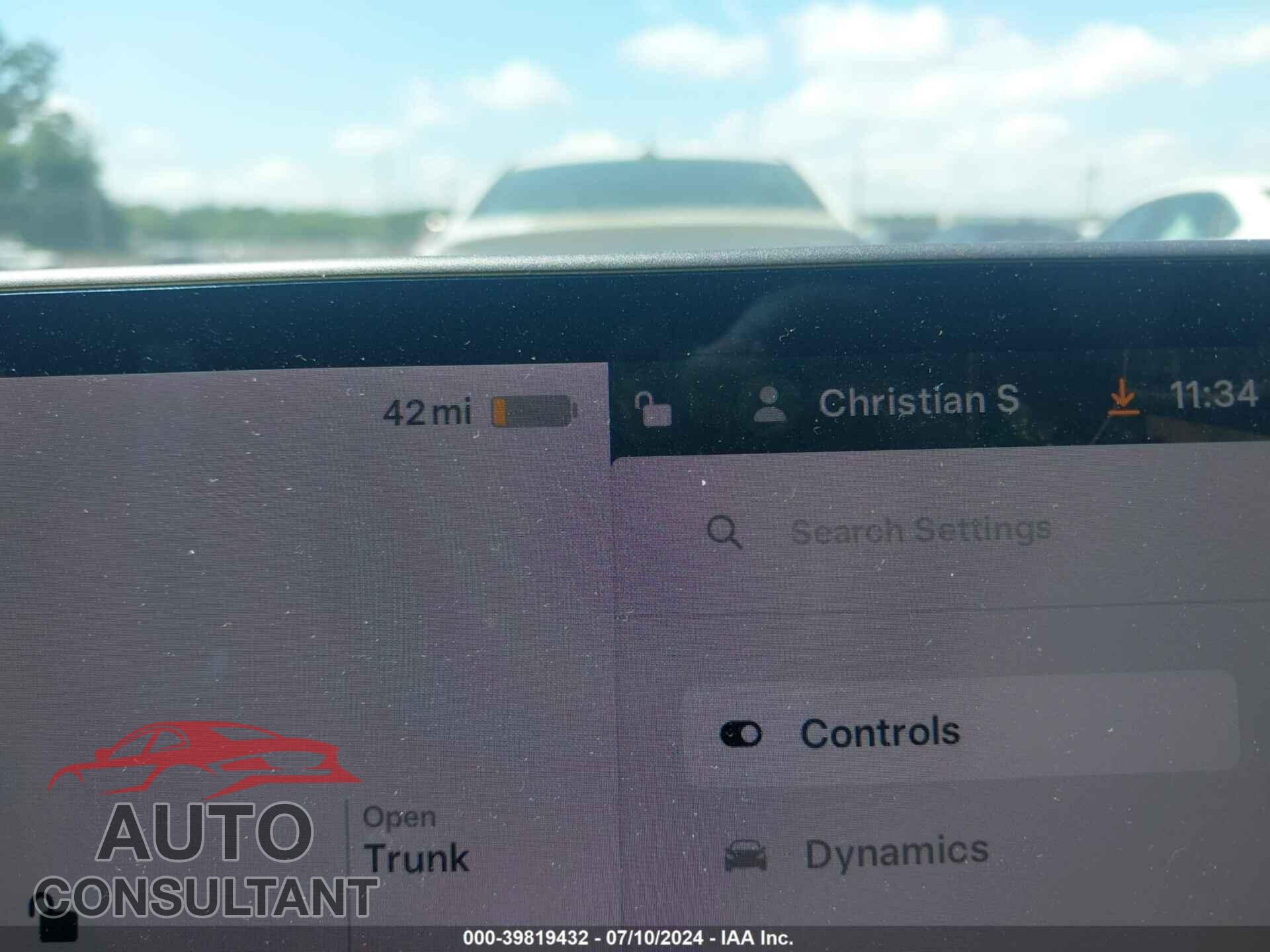 TESLA MODEL 3 2019 - 5YJ3E1EA3KF297615