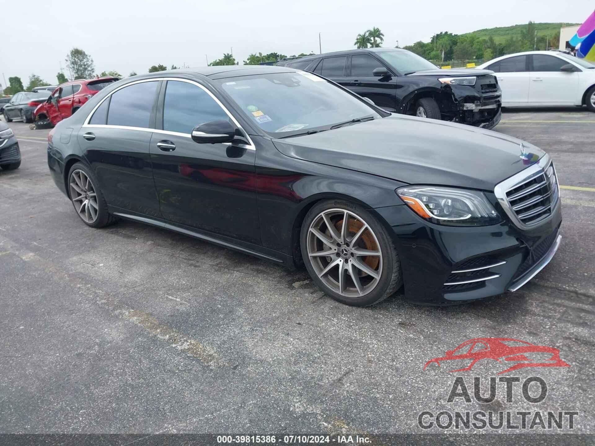 MERCEDES-BENZ S 450 2018 - WDDUG6GBXJA352463